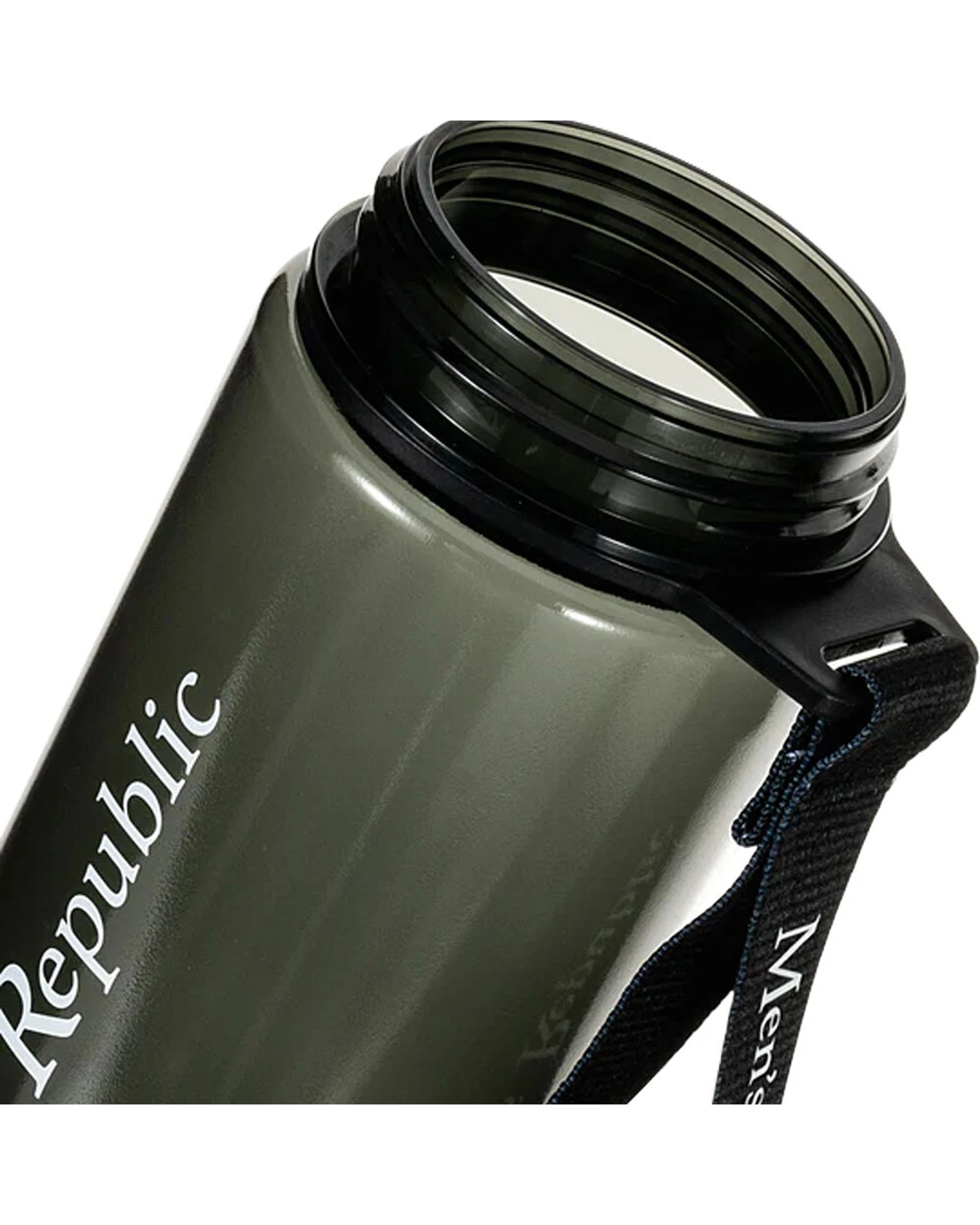 4 Mens Republic Triton Water Drinking Bottle 900Ml Durable Triton Material - Black, 4 of 7