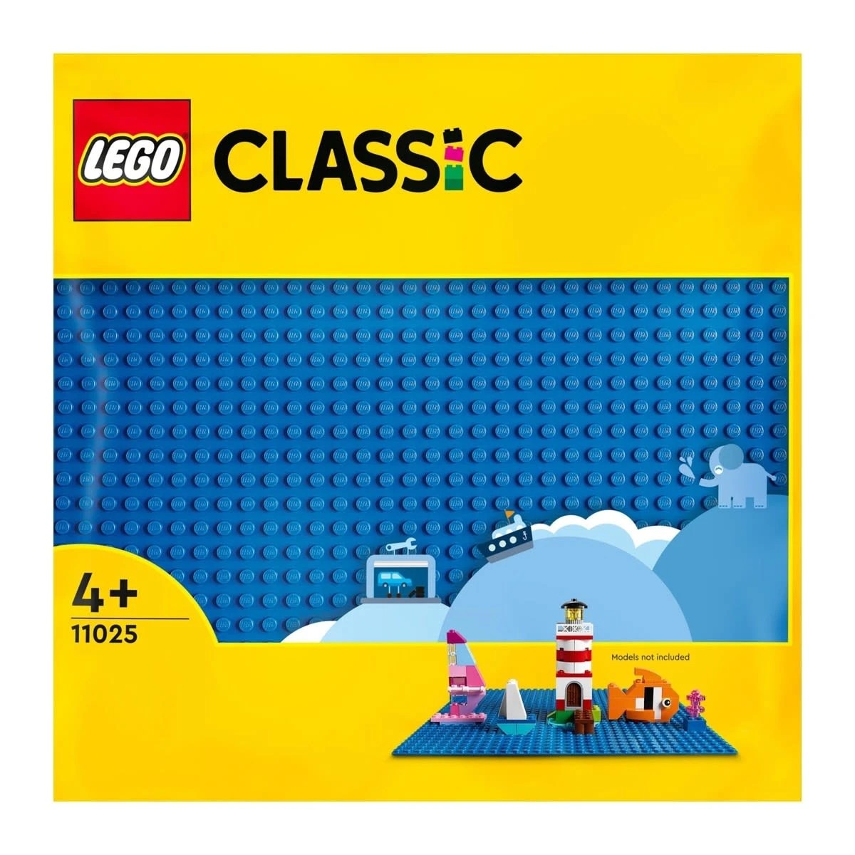 1 LEGO Classic Blue Baseplate 11025, 1 of 10