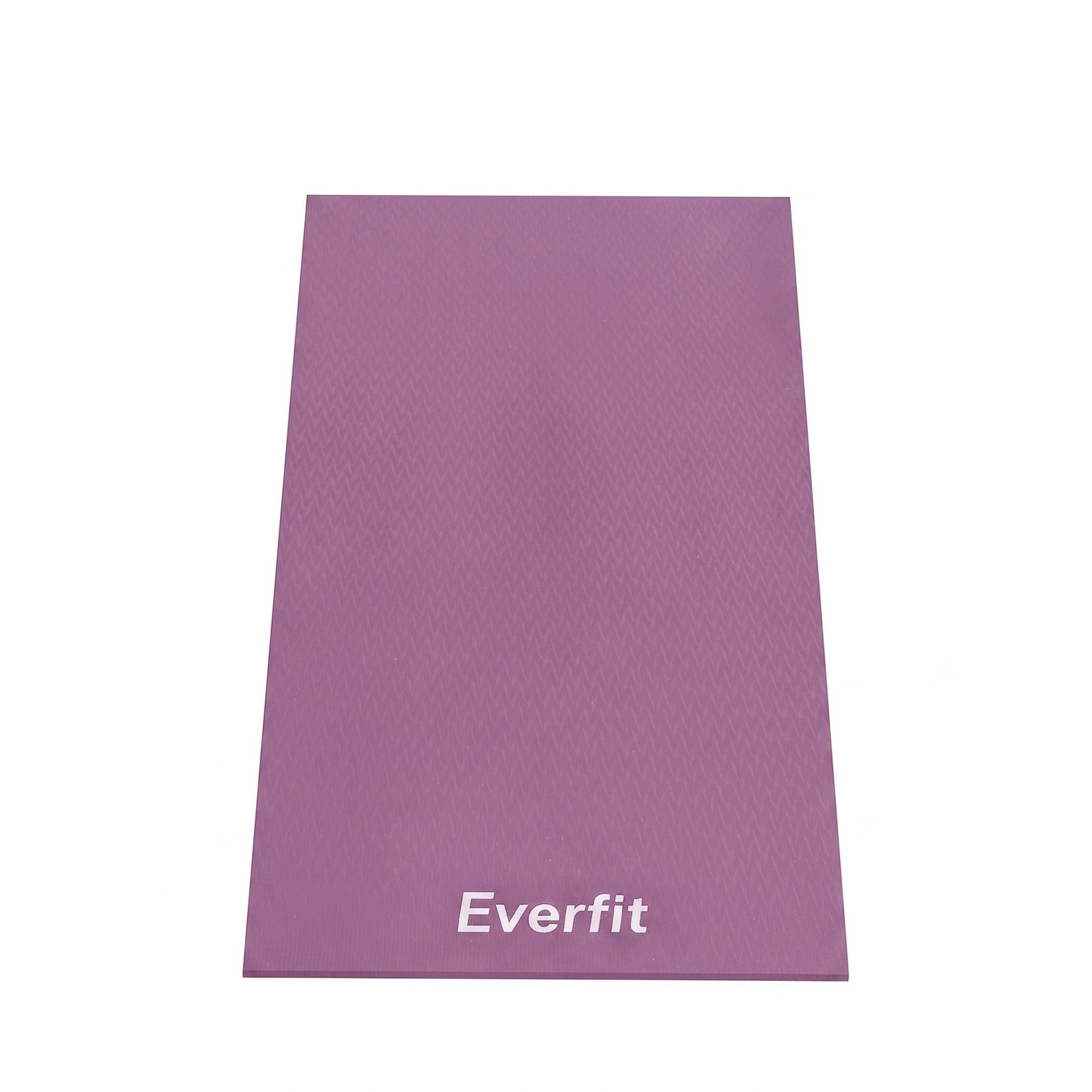 4 Everfit 180x80cm Exercise Equipment Mat Treadmill Floor Rug Home Gym - Purple, 4 of 9