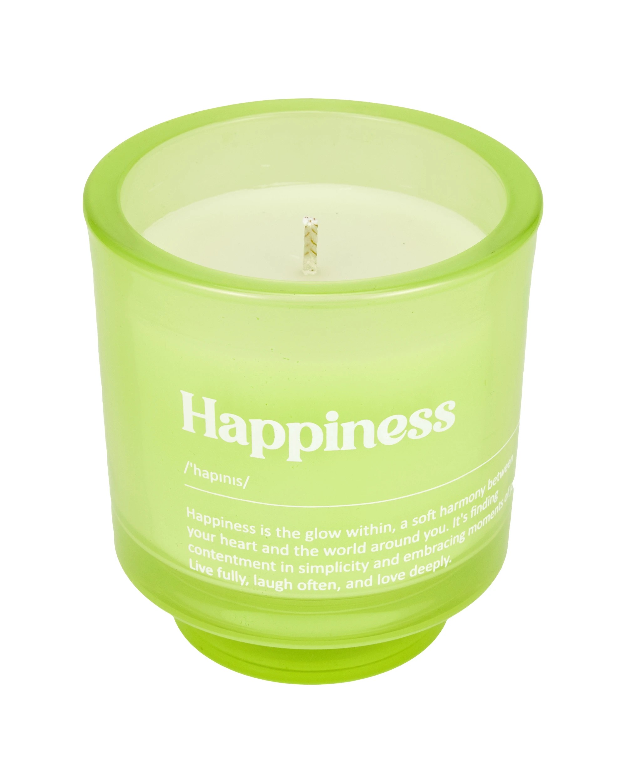 2 Happiness Glass Candle, 2 of 6