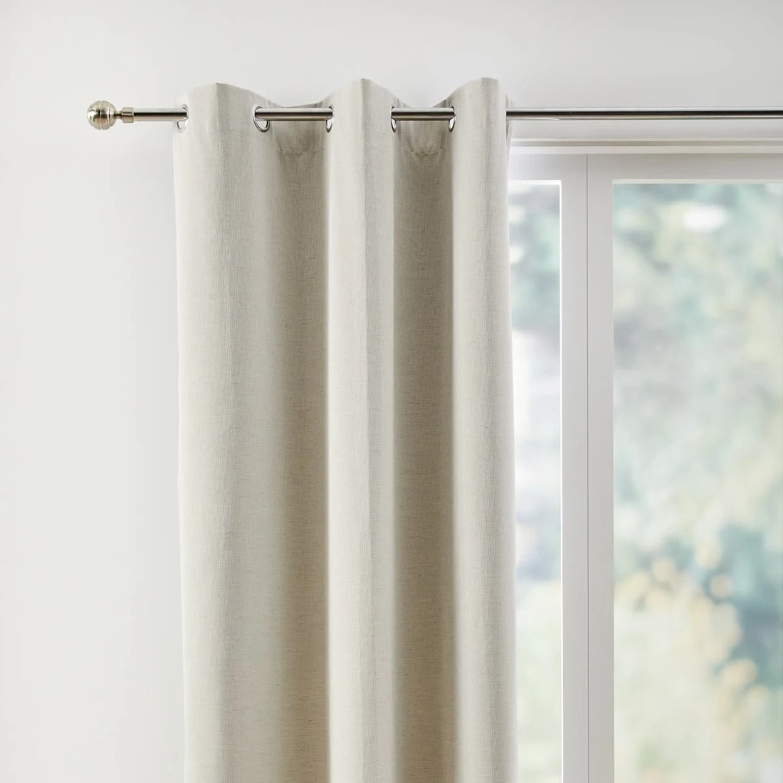 2 Valletta Block Out Curtain - Grey, 2 of 5