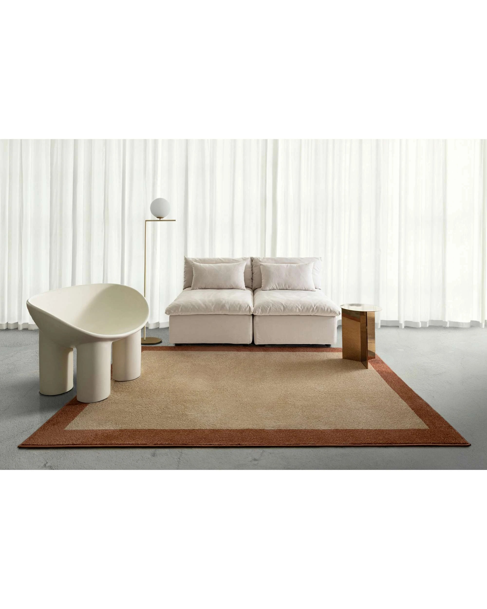 2 Loopsie Mallorca Rug-280cm x 180cm - Brown, 2 of 8