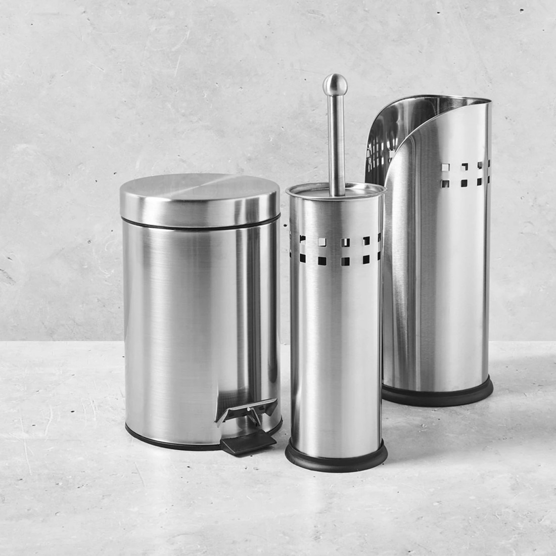 3 3L Stainless Steel Rubbish Bin, 3 of 4
