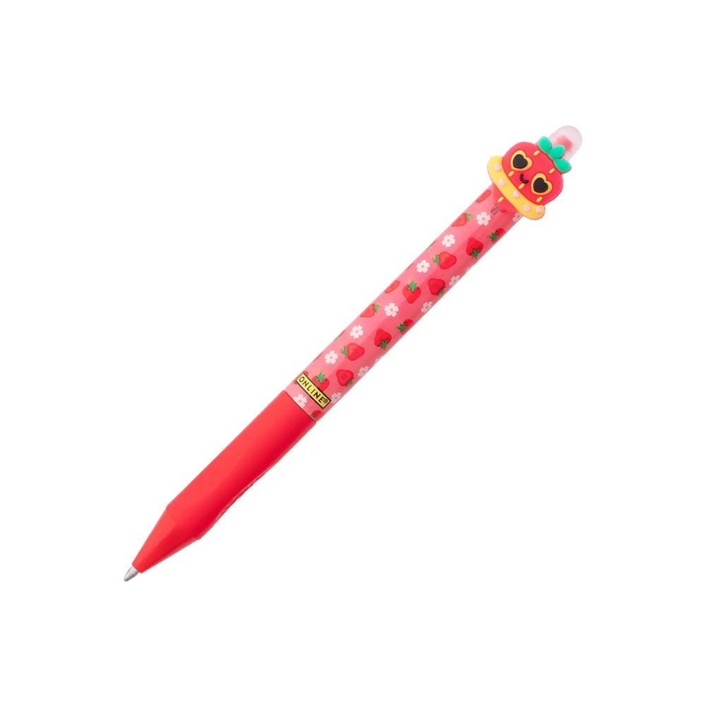 2 ONLINE magiXX Fun Erasable Gel Pen Strawberry, 2 of 3