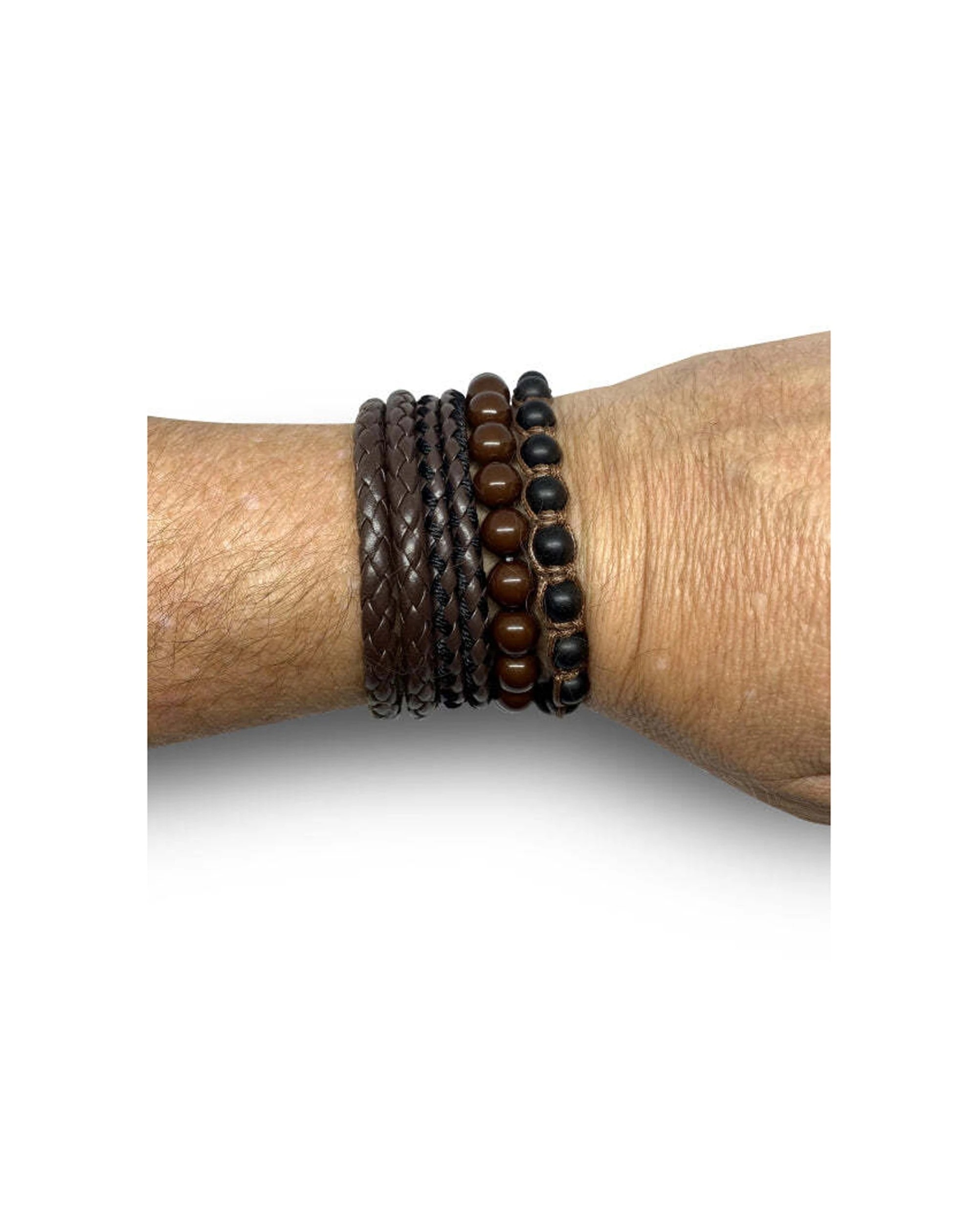 4 Mens Republic Watch Set With 4 Bracelets Bands - Multi, 4 of 7