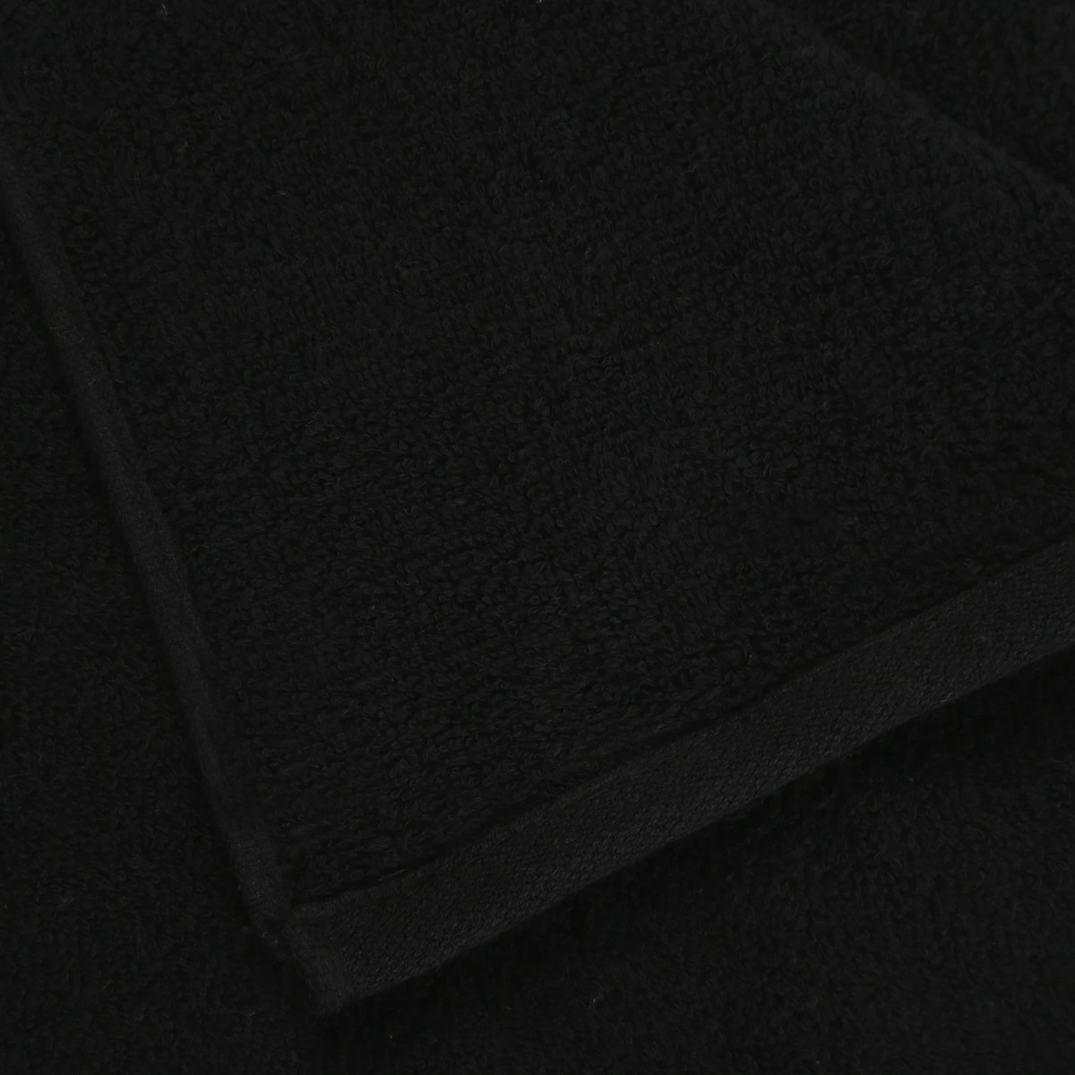 2 Malmo Cotton Hand Towel - Black, 2 of 5