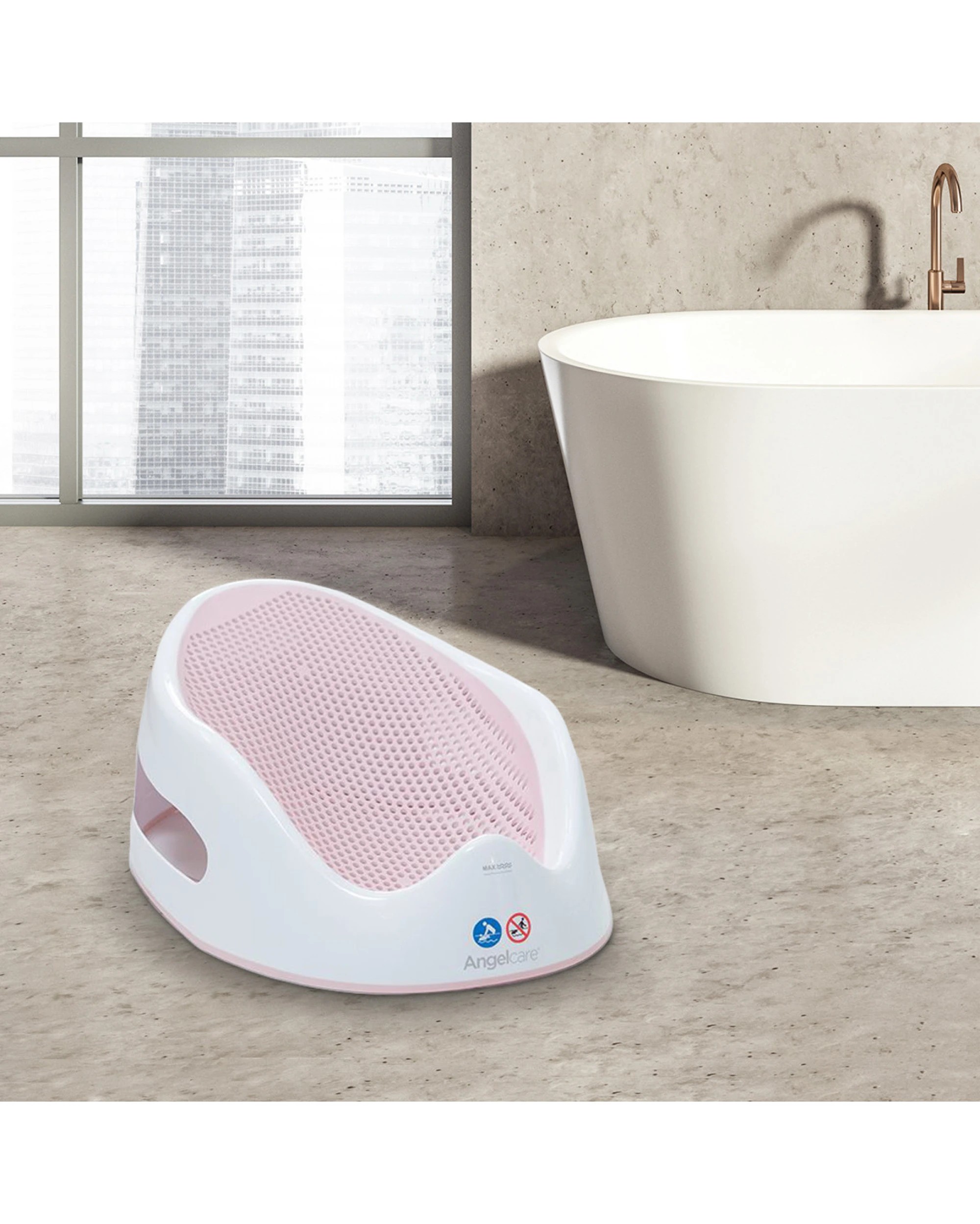 6 Angelcare Ac581 Baby Bath Support Pink, 6 of 6