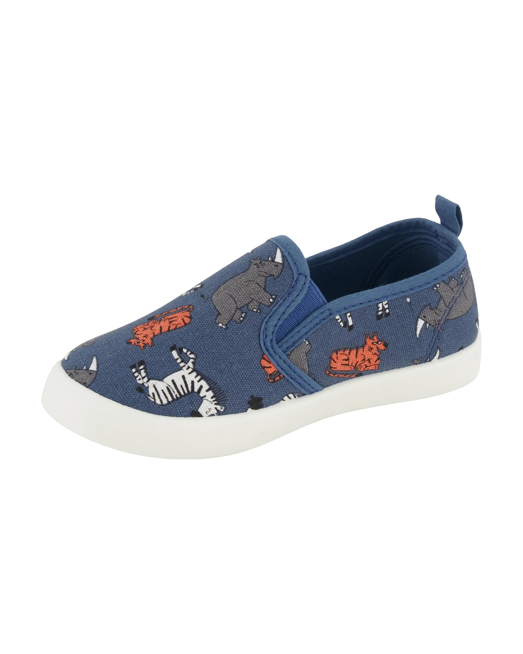 3 Junior Slip-on Canvas Shoes Safari, 3 of 5