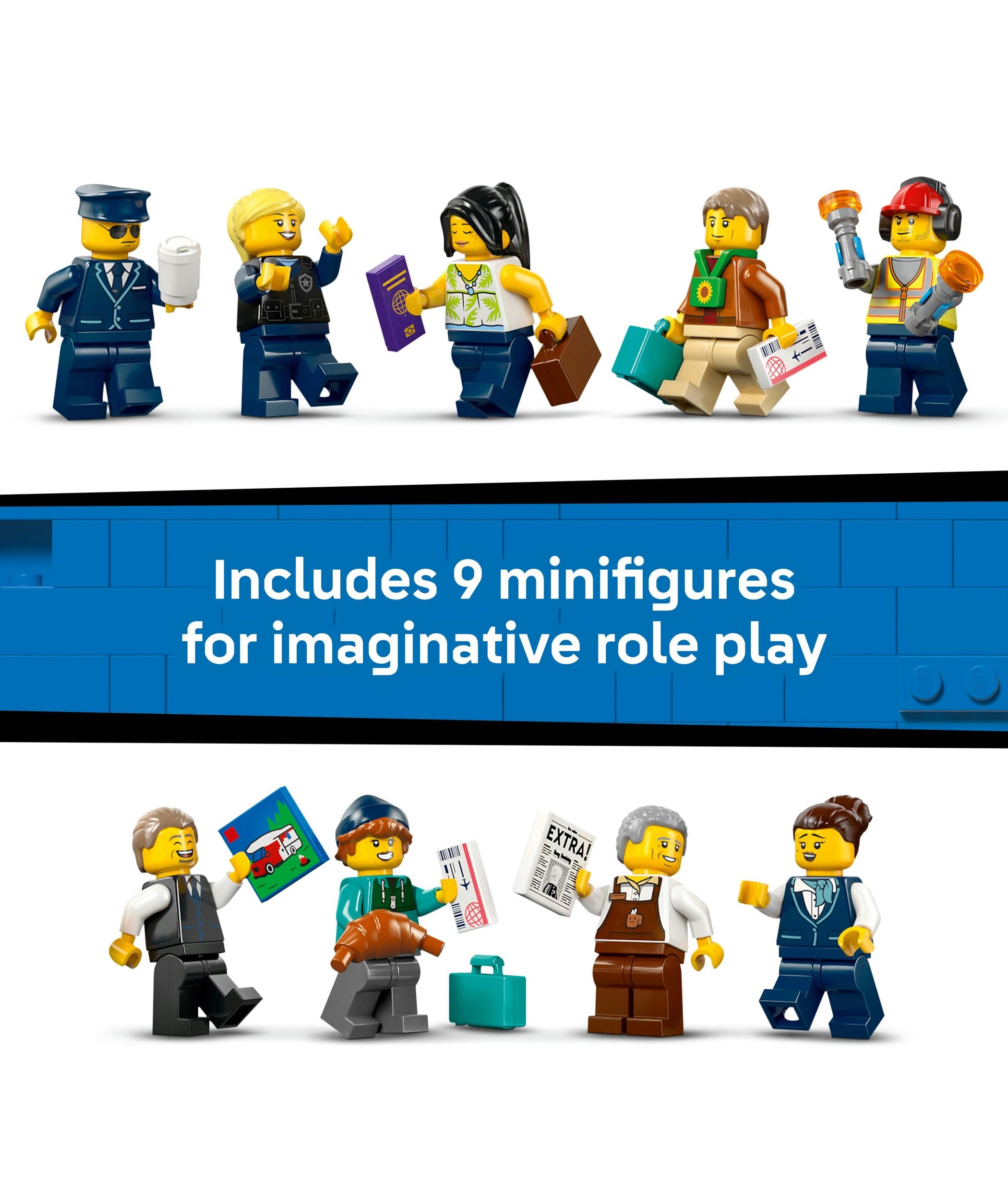 6 LEGO City Airport with Airplane 60502, 6 of 10