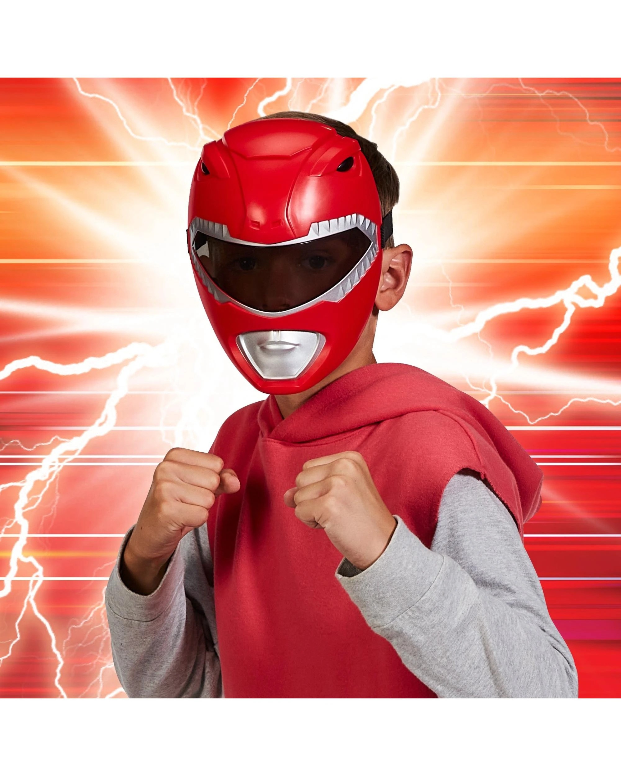 5 Mighty Morphin Power Rangers Re-Ignition Red Ranger Mask, 5 of 6