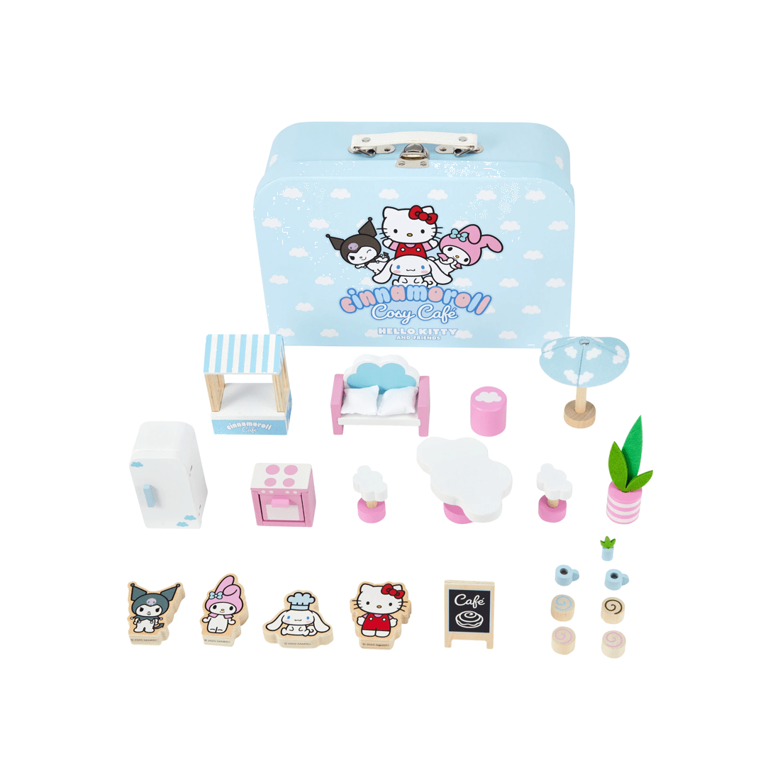 6 Hello Kitty and Friends Suitcase Dollhouse, 6 of 8