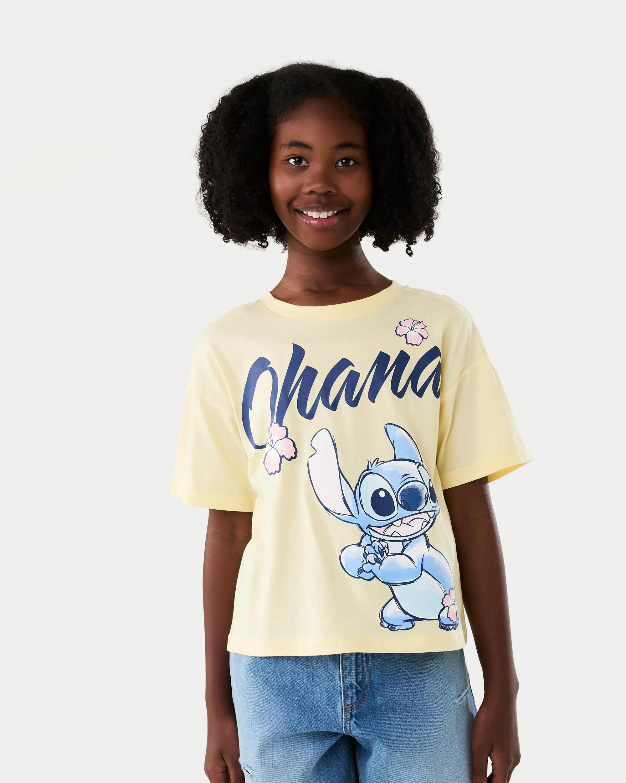 1 Disney Lilo & Stitch License Cropped T‑shirt Stitch, 1 of 7
