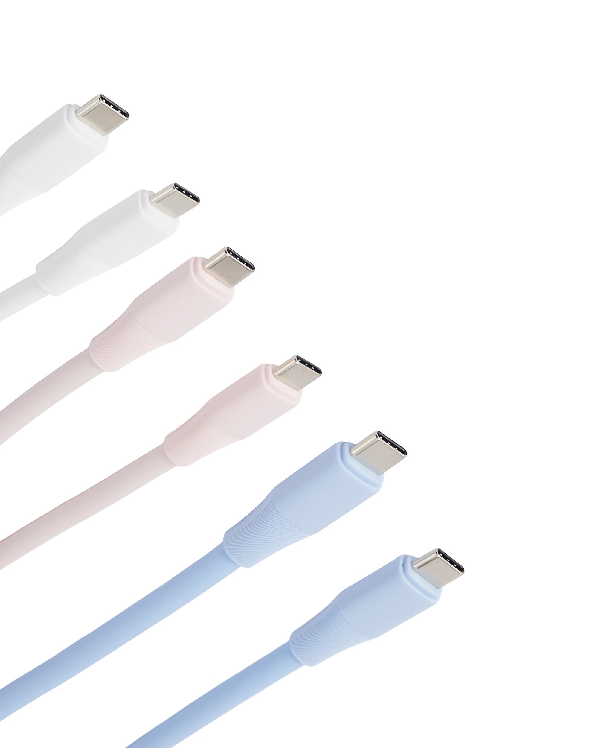 1 USB-C to USB-C Silicone Cable - Assorted, 1 of 5