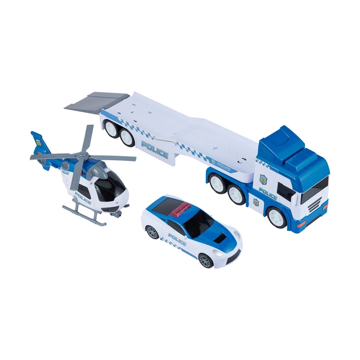 3 Lights & Sounds Police Transporter Set, 3 of 10