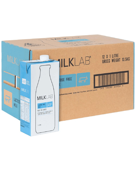 MilkLab Lactose-free Milk 1L 12 Pack