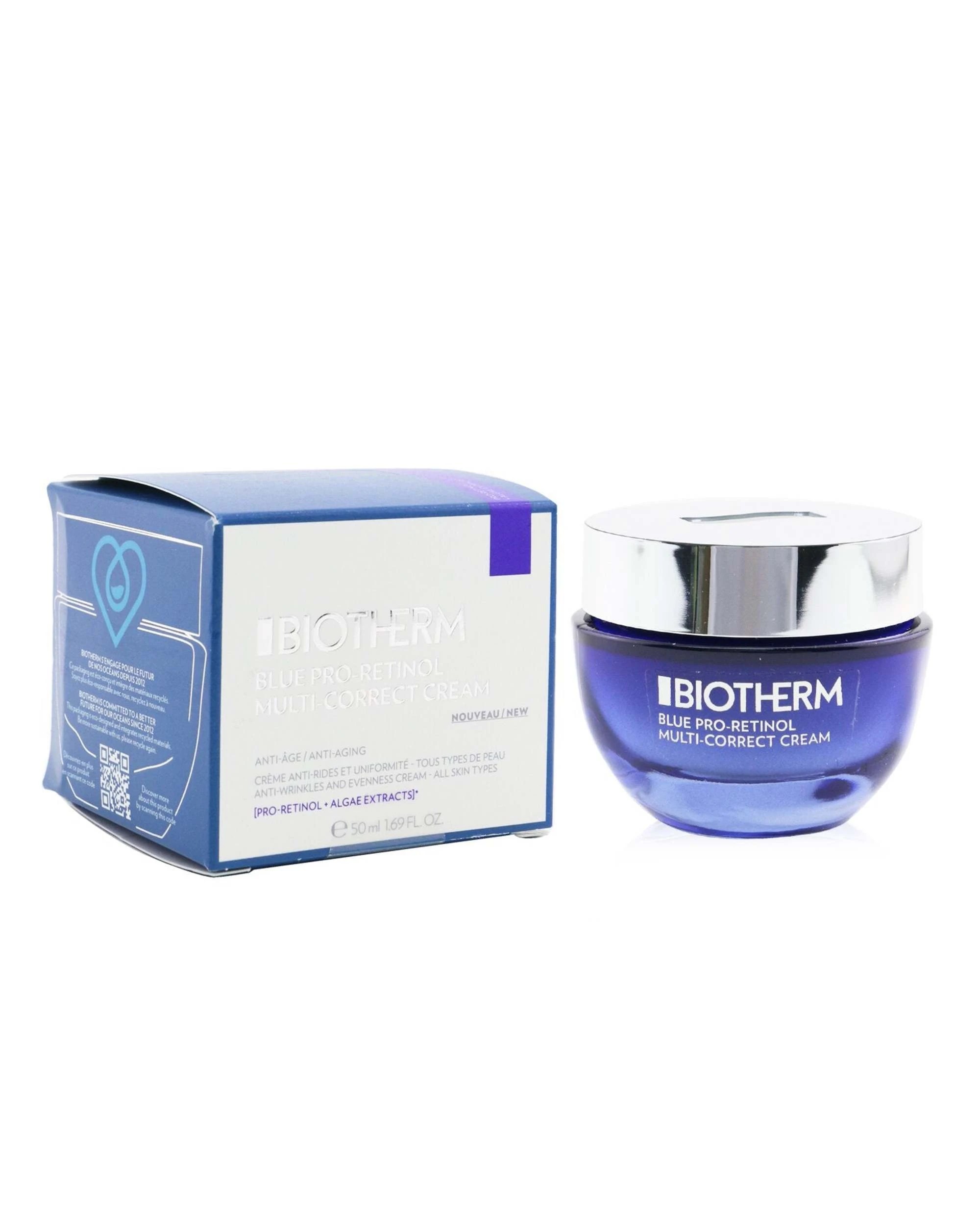 2 Biotherm Blue Pro-Retinol Multi-Correct Cream  50ml/1.69oz, 2 of 3