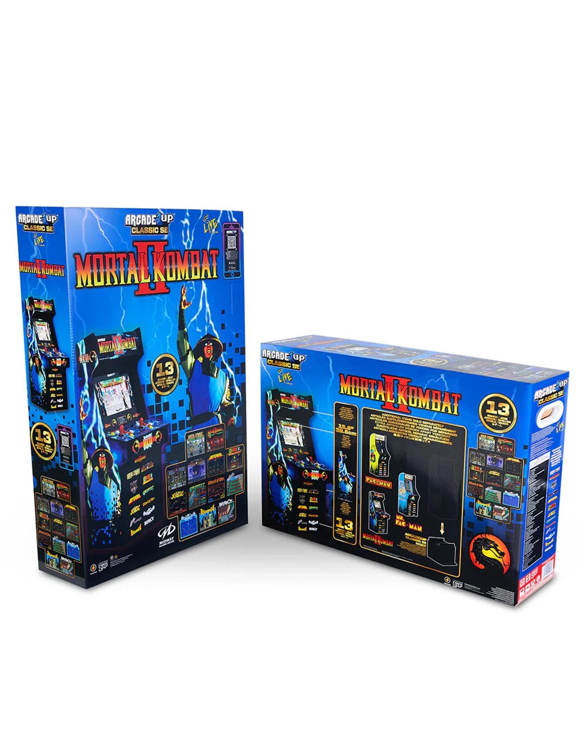 10 Arcade1Up Mortal Kombat II Classic SE Arcade Game, 10 of 10