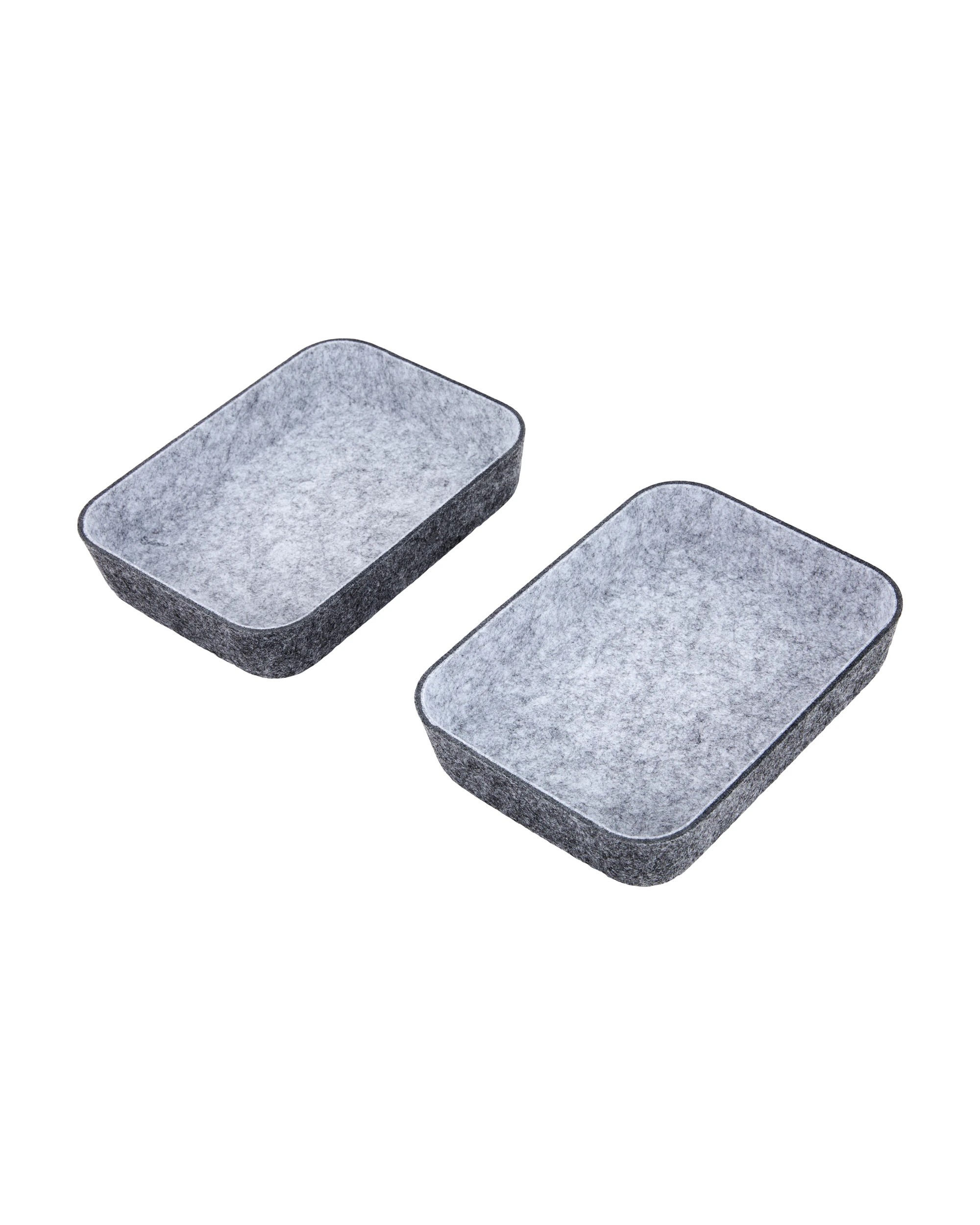 6 4 Pack Felt Drawer Desk Organiser, 6 of 7