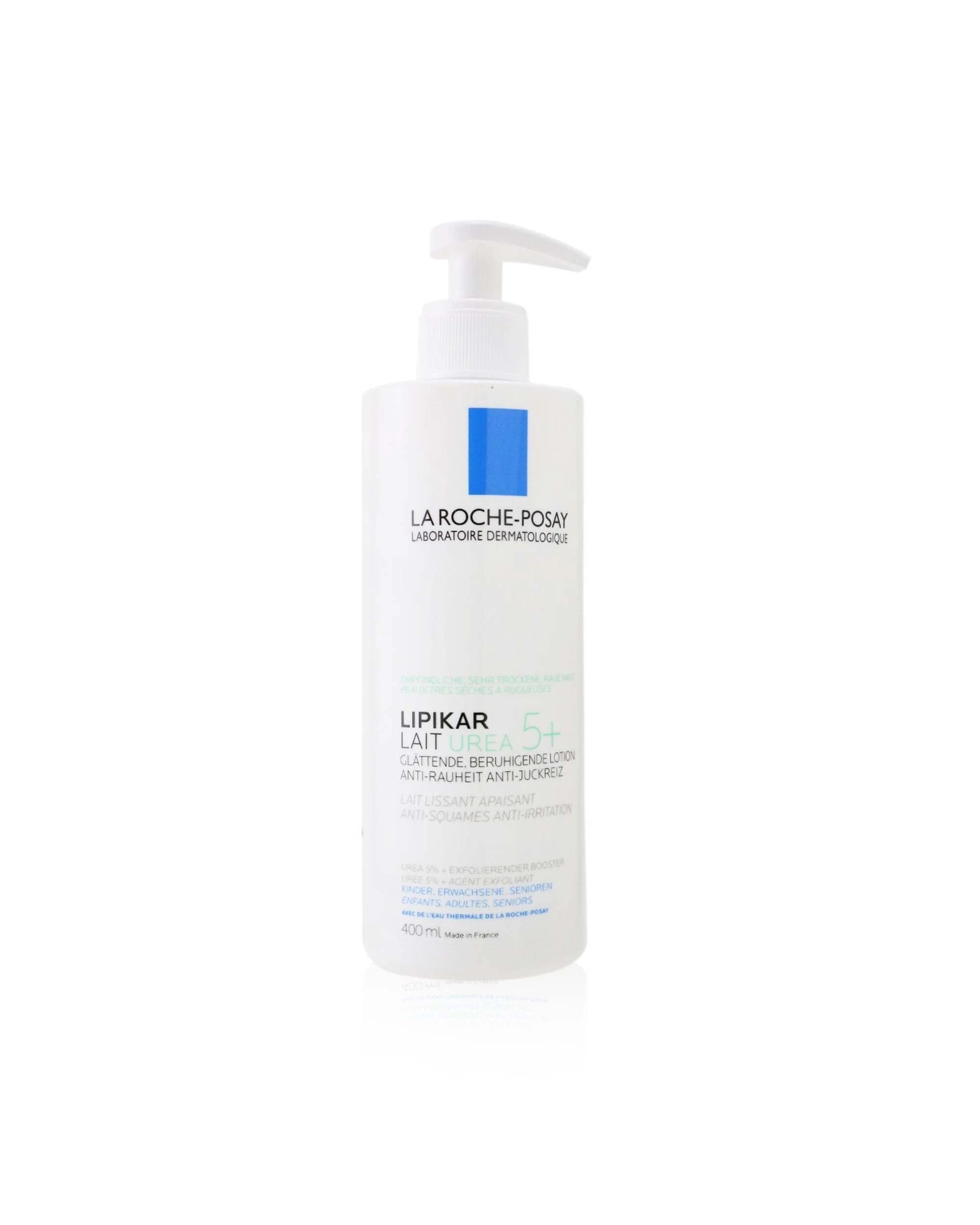 1 La Roche Posay Lipikar Lait Urea 5+ Smoothing Soothing Lotion (Anti-Flaking & Anti-Irritation) 400ml/13.5oz, 1 of 4