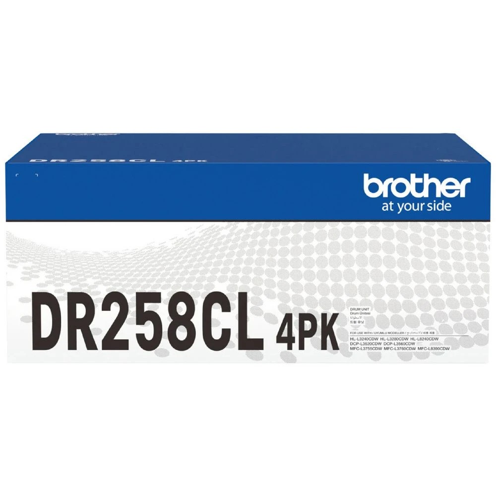 1 Brother DR-258C Drum Unit 4 Pack, 1 of 1