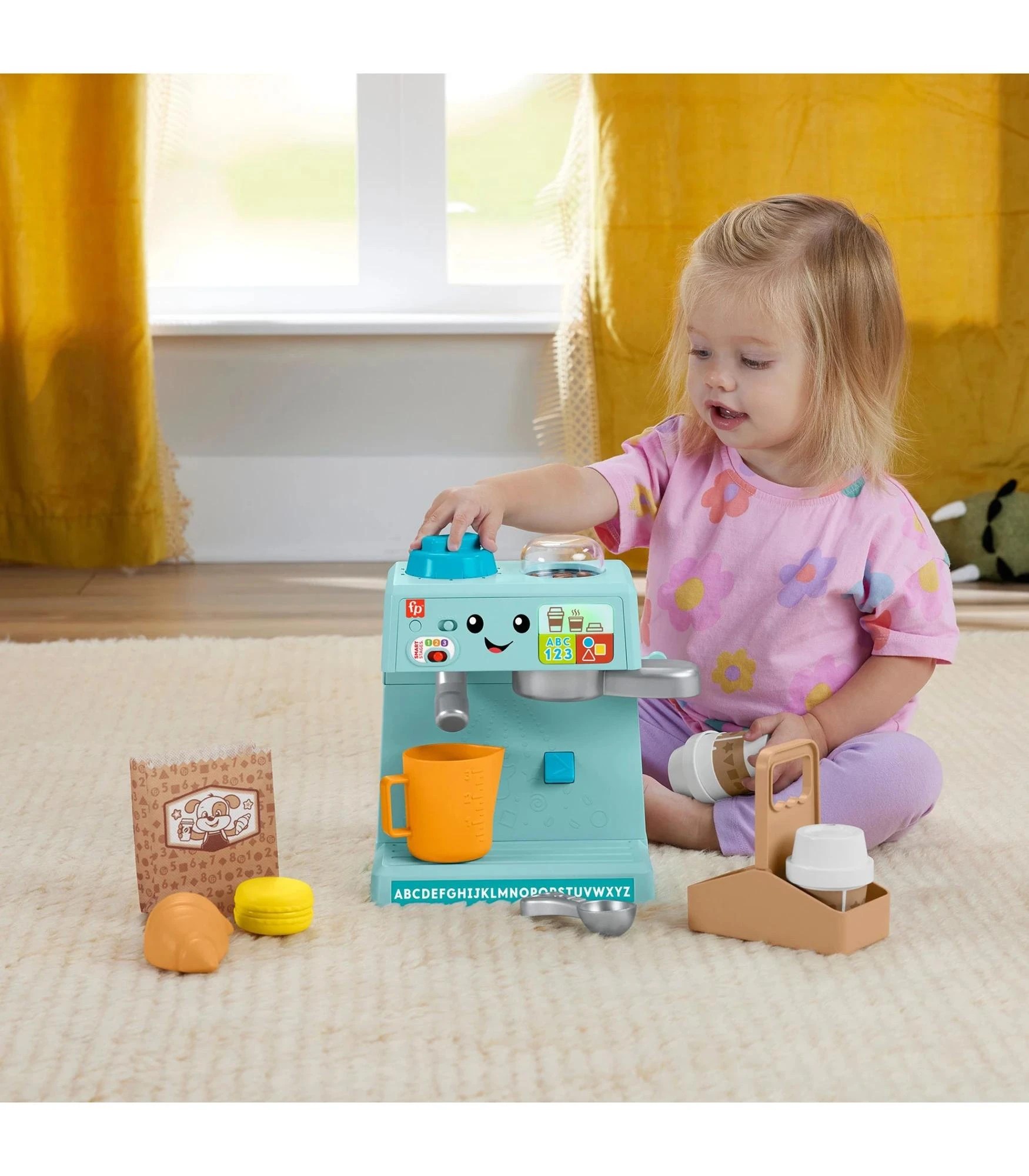 5 Fisher-Price Laugh & Learn Learn & Serve Coffee Cafe - Multi, 5 of 6