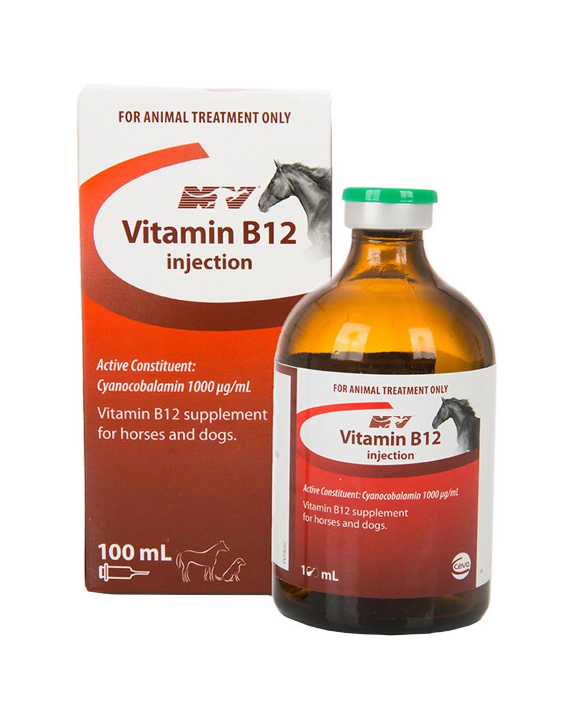 1 Ceva Vitamin B12 Complex For Horses Dogs Vitamins 100ml, 1 of 1
