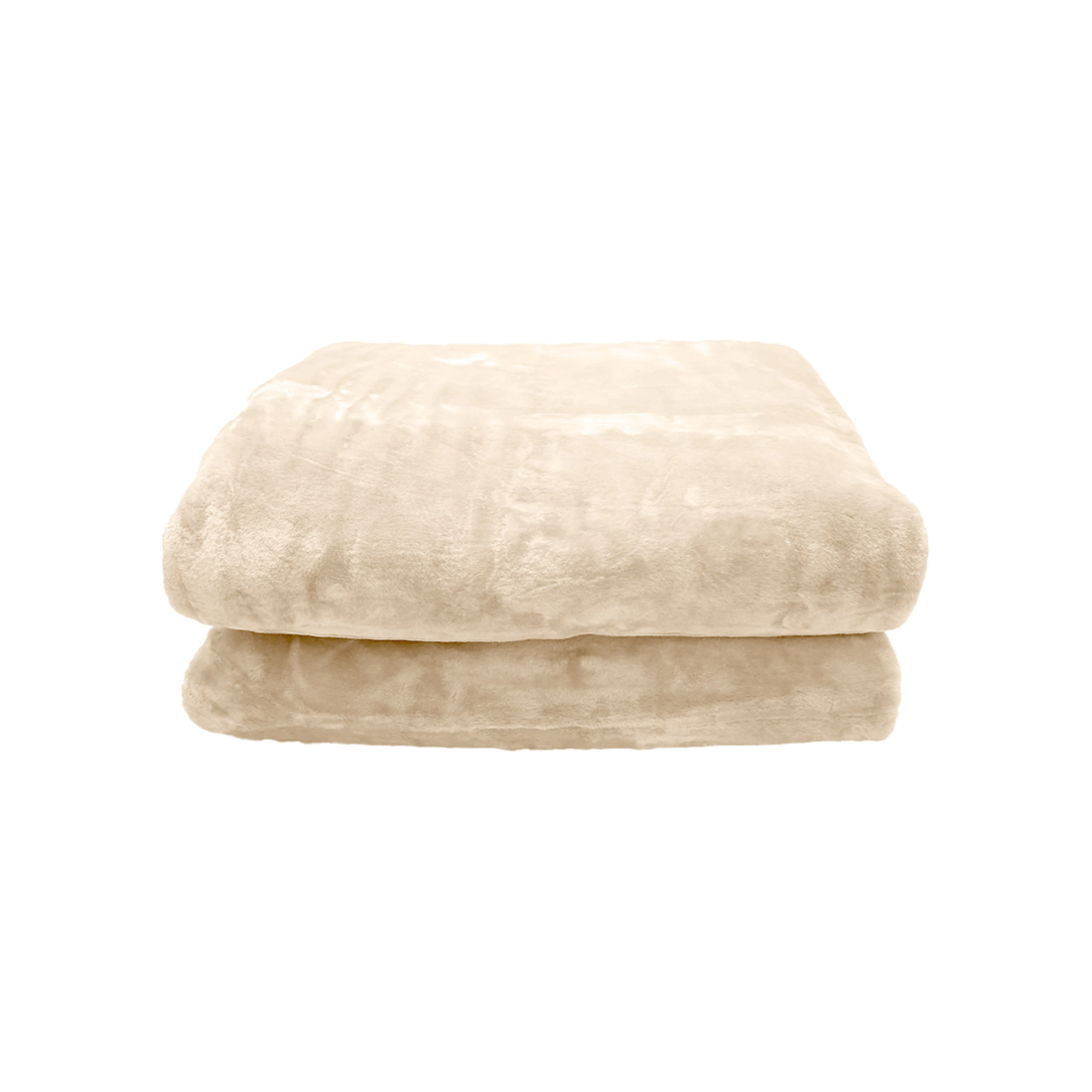 7 Laura Hill 800-gsm Mink Blanket Double-sided Soft Plush Bed Faux Throw Rug Beige
 - Queen Bed, 7 of 7