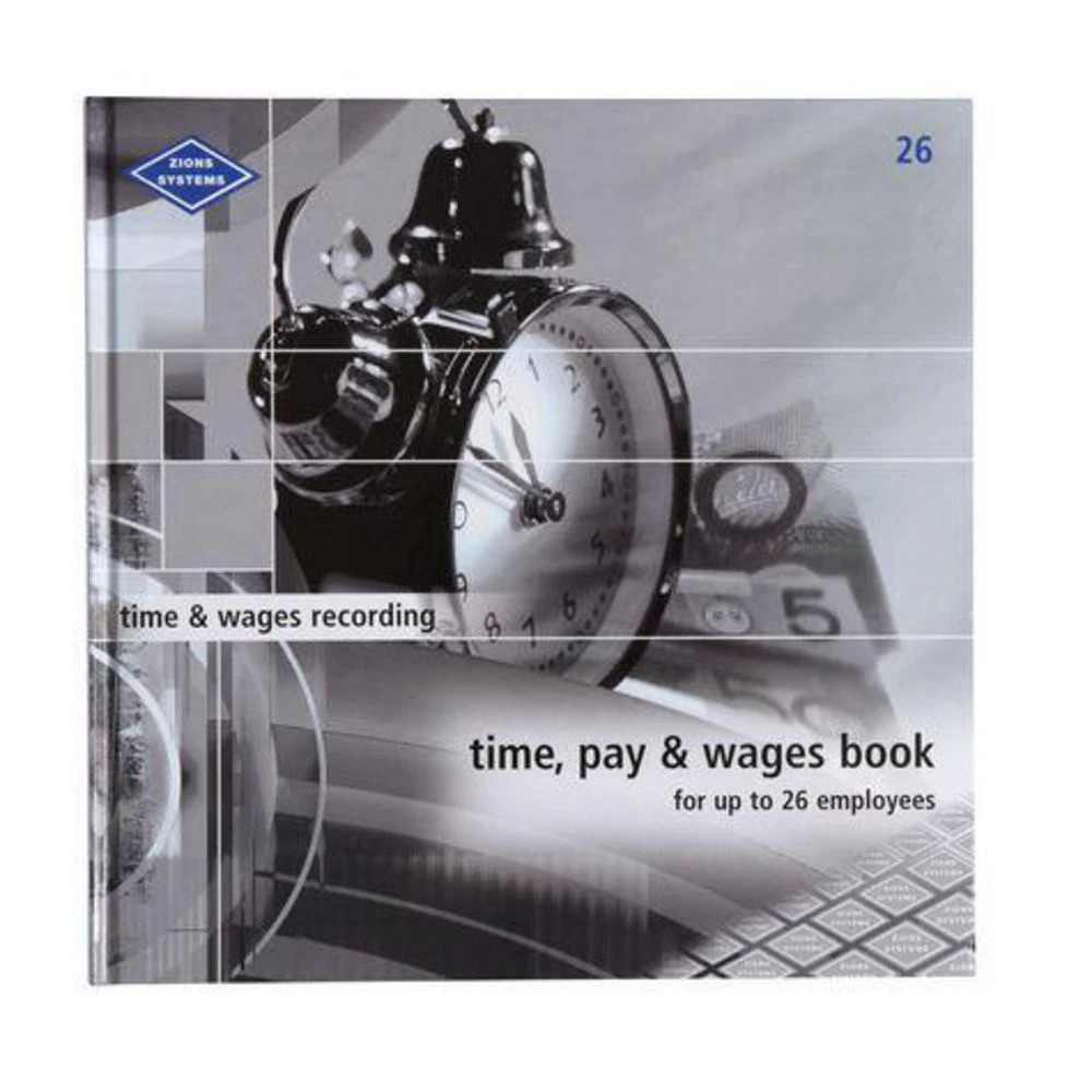 2 Zions Time, Pay and Wages Book, 2 of 2