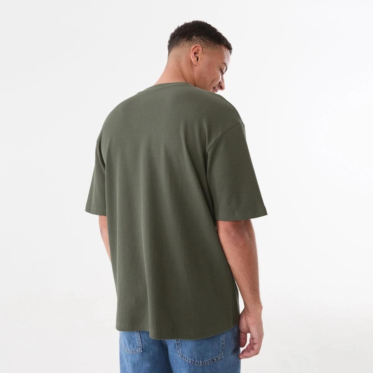 3 Oversized Waffle T-shirt BEETLE, 3 of 5