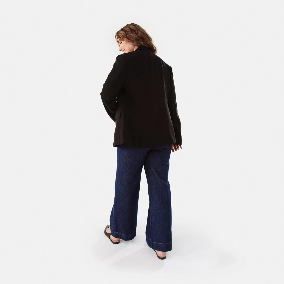 5 Double Breasted Blazer Black, 5 of 8