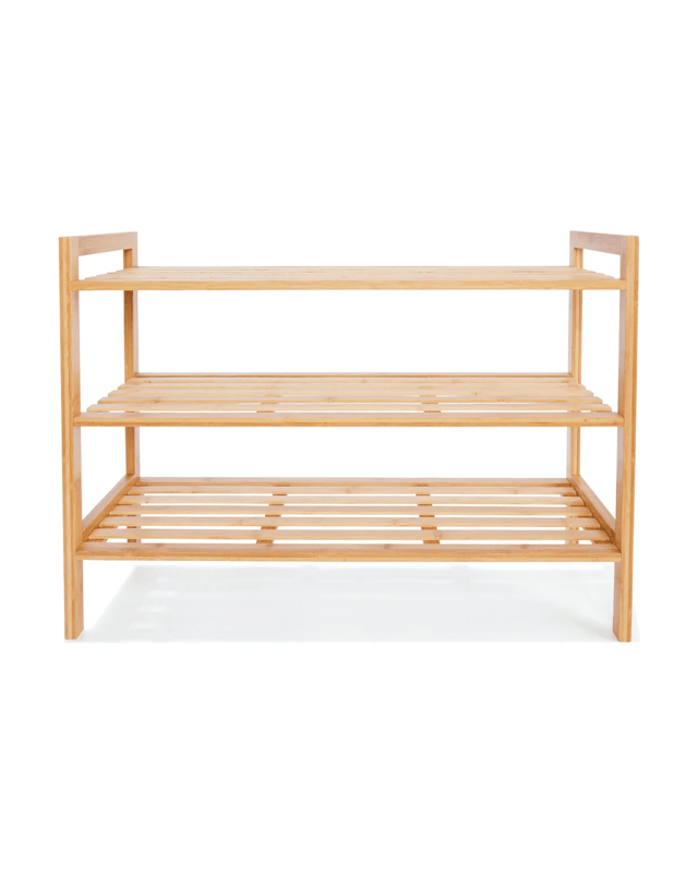 3 Tier Stackable Bamboo Shoe 