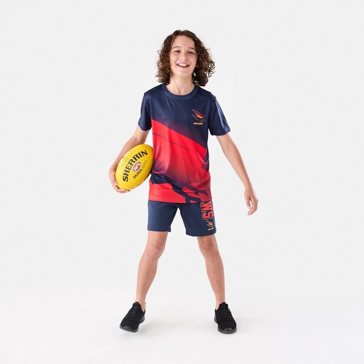 8 Official AFL Kids Training T-shirt Adelaide, 8 of 8