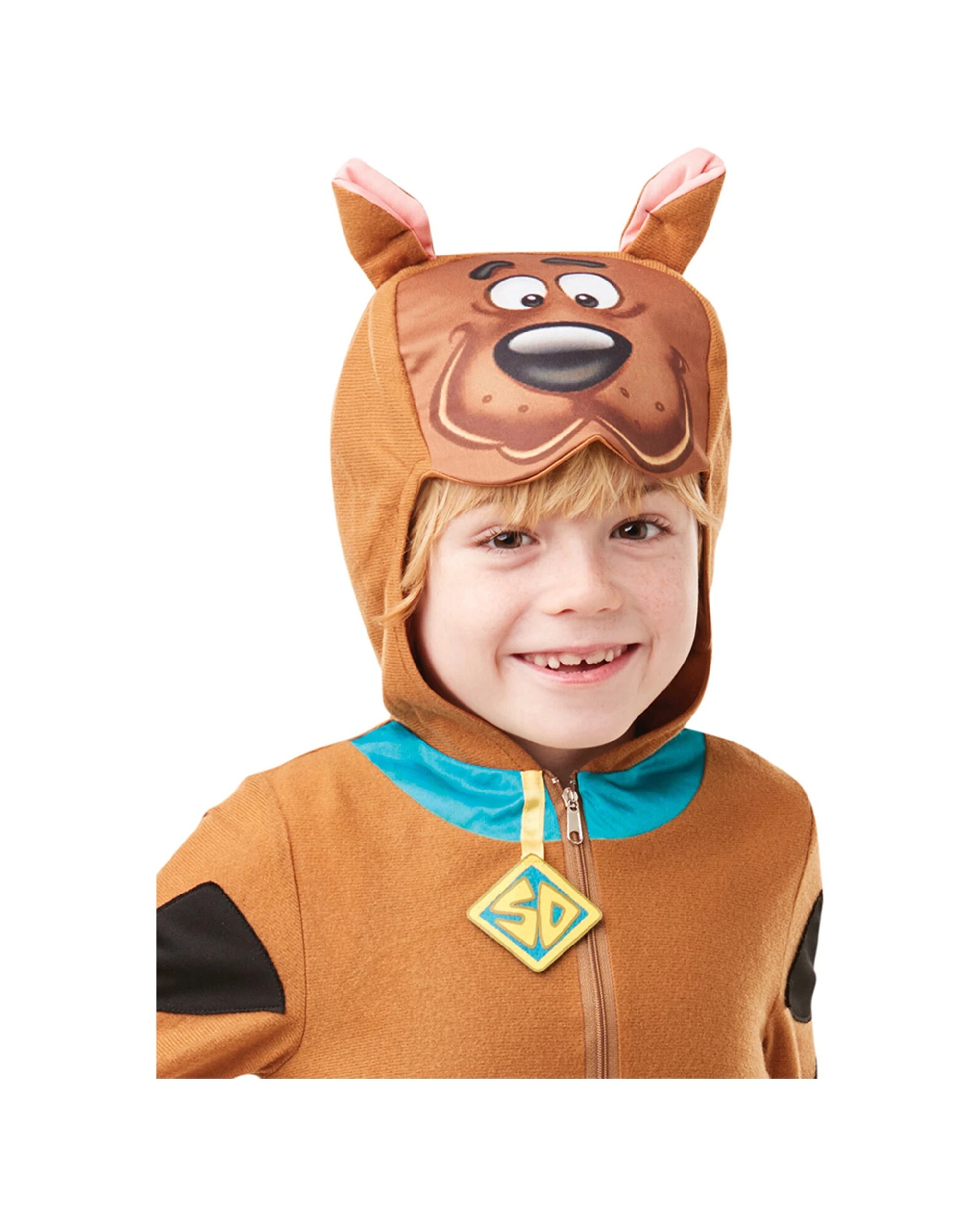 4 Scooby Doo Classic Dress Up Party Costume Size 5-6y
 - Brown, 4 of 4