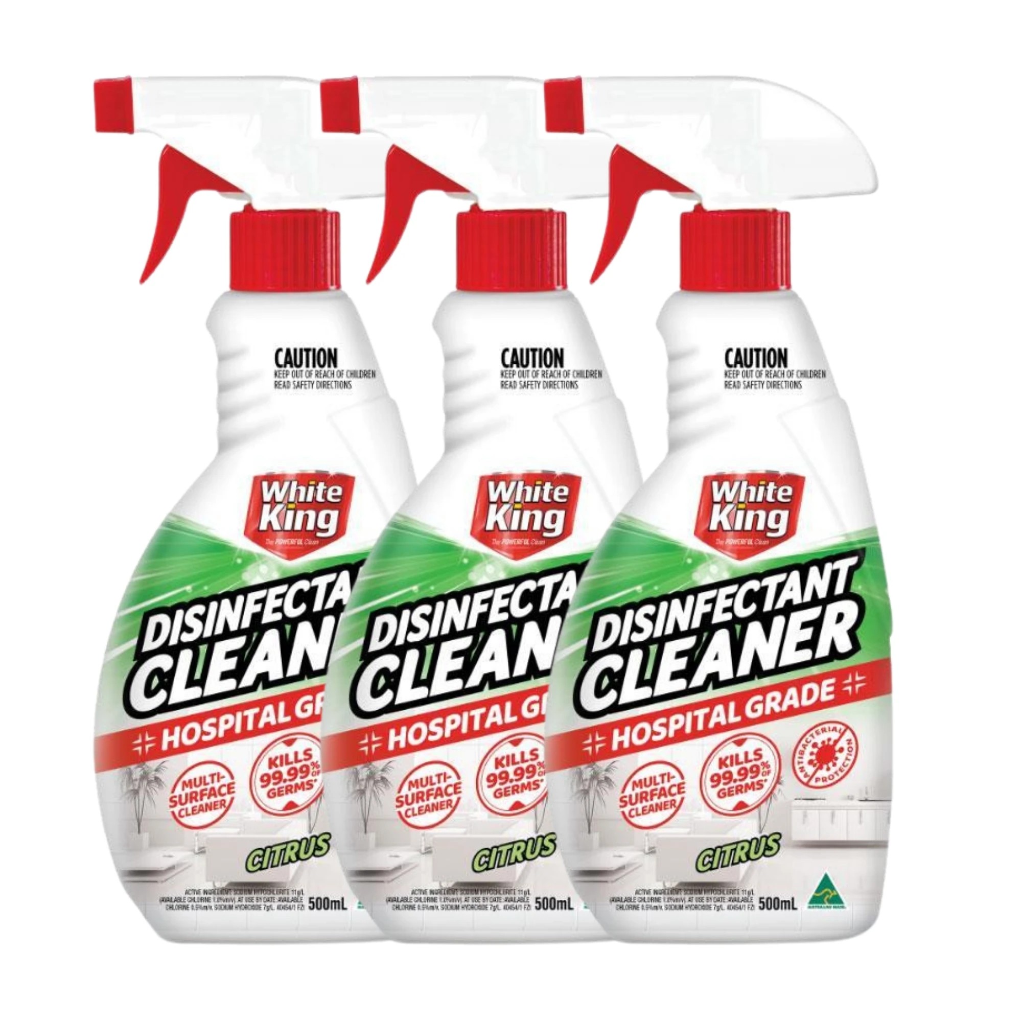 1 WhiteKing DisinfectSpray 500mlx3, 1 of 1