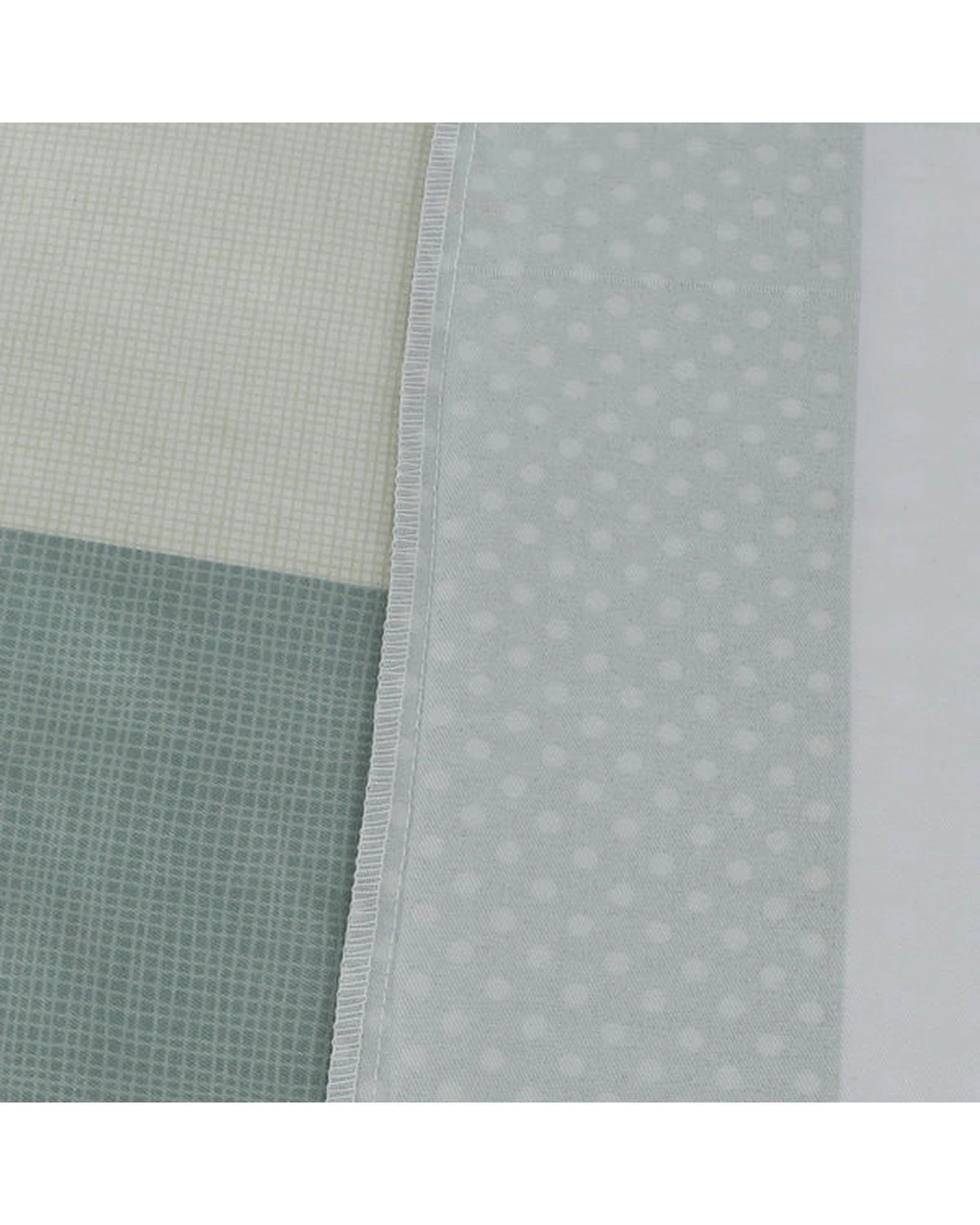 4 Amsons Quilt Cover Set With Extra Standard Pillow Covers - Queen Bed - Green, 4 of 5