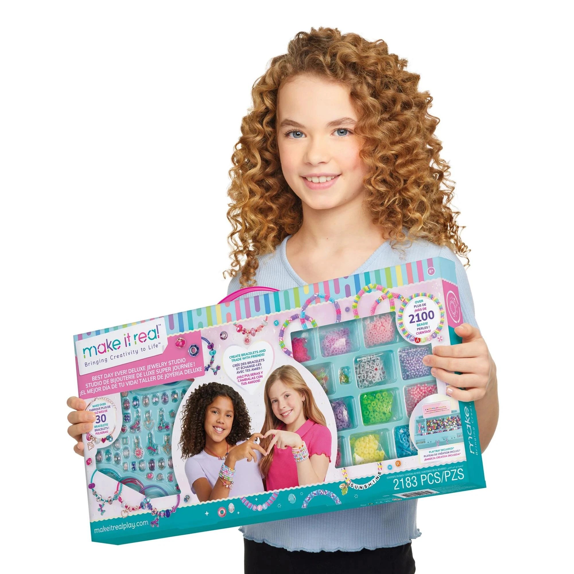 8 Make It Real Best Day Ever Deluxe Jewellery Studio - Multi, 8 of 8