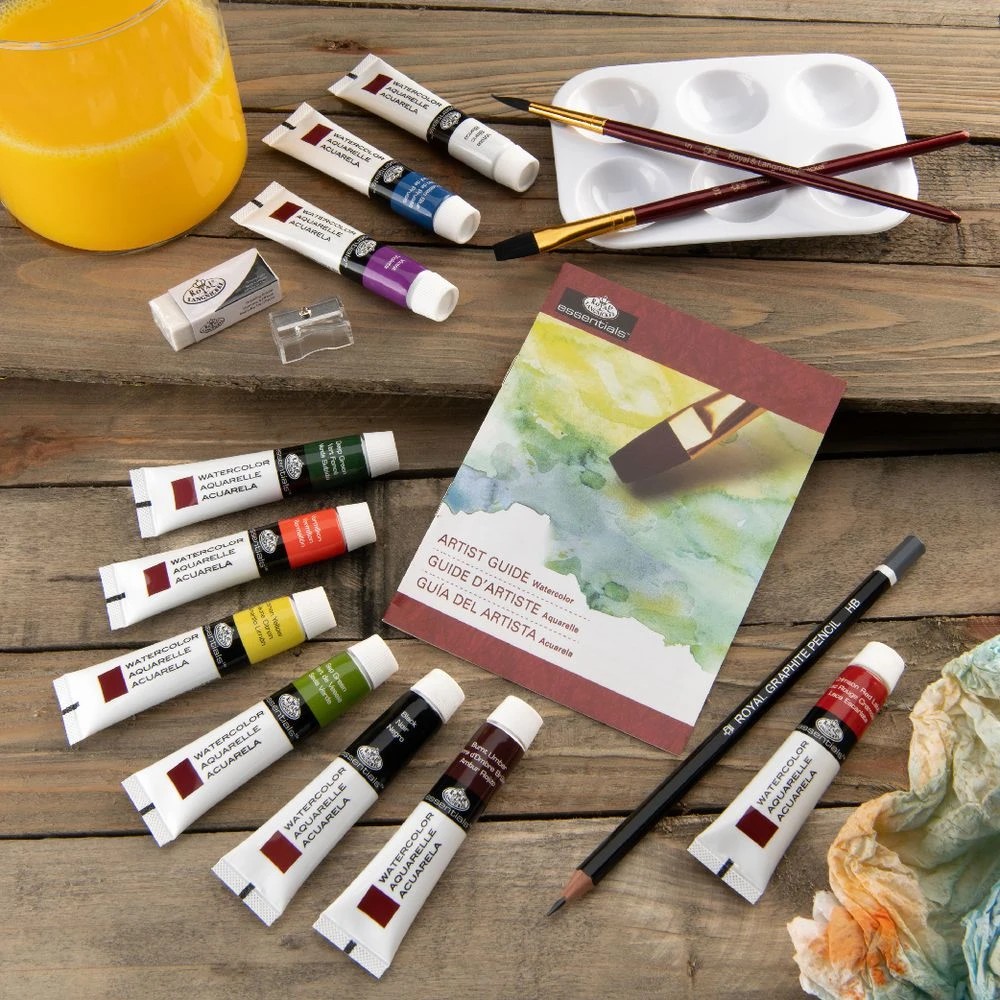 4 Royal&Langnickel Large Window Artist Tin Watercolour Set 18pc, 4 of 5