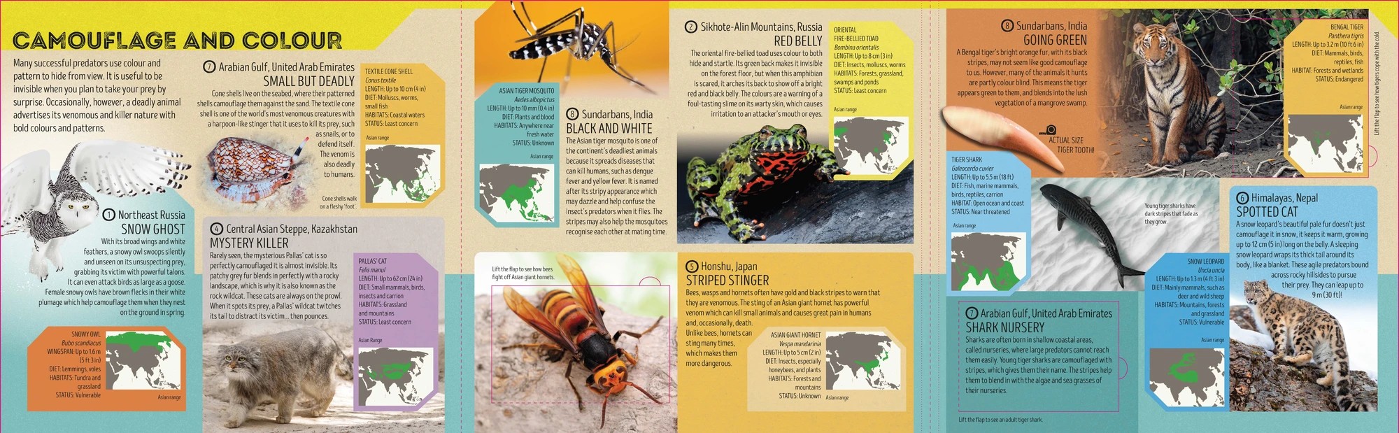 5 Lonely Planet Kids Deadly Animal Atlas by Camilla de la Bedoyere - Book, 5 of 5