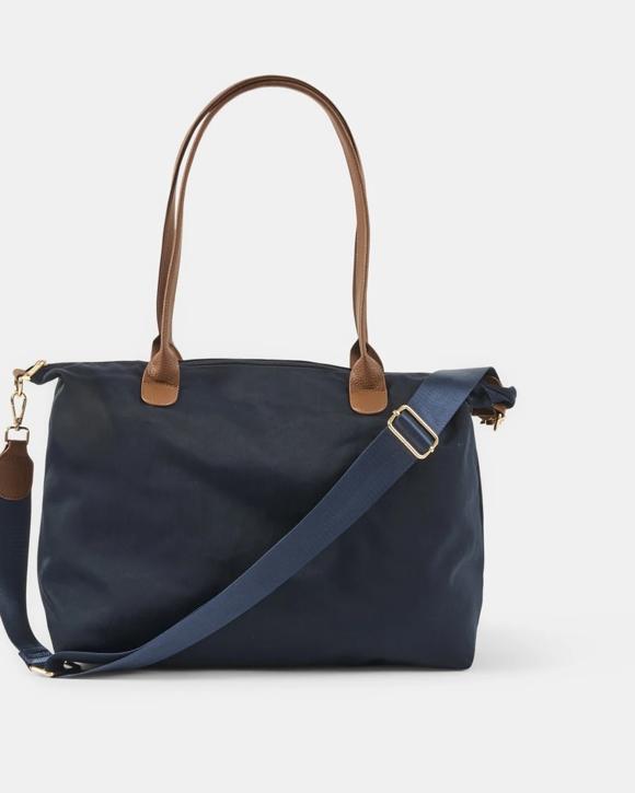 Woven Nylon Tote Bag