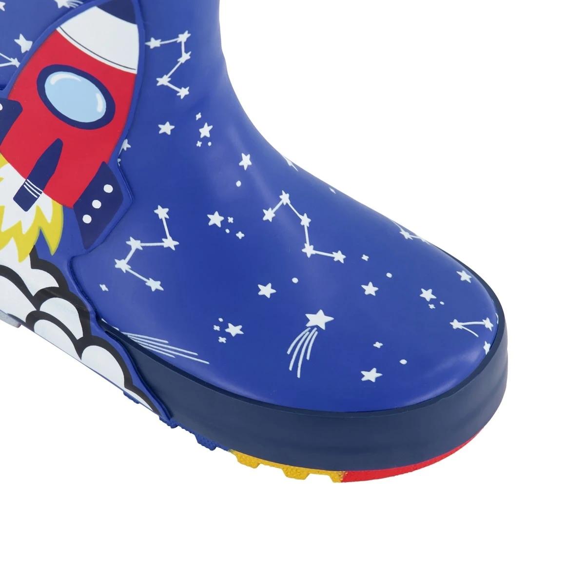 4 Junior Rainboots Rocket Blu, 4 of 4