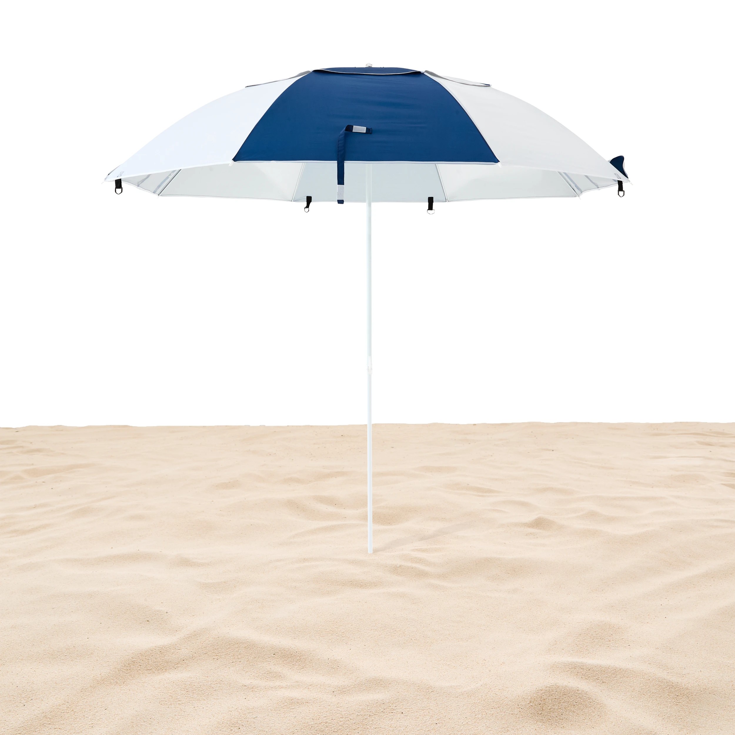 2 Sunshade Umbrella - Blue Stripe, 2 of 10