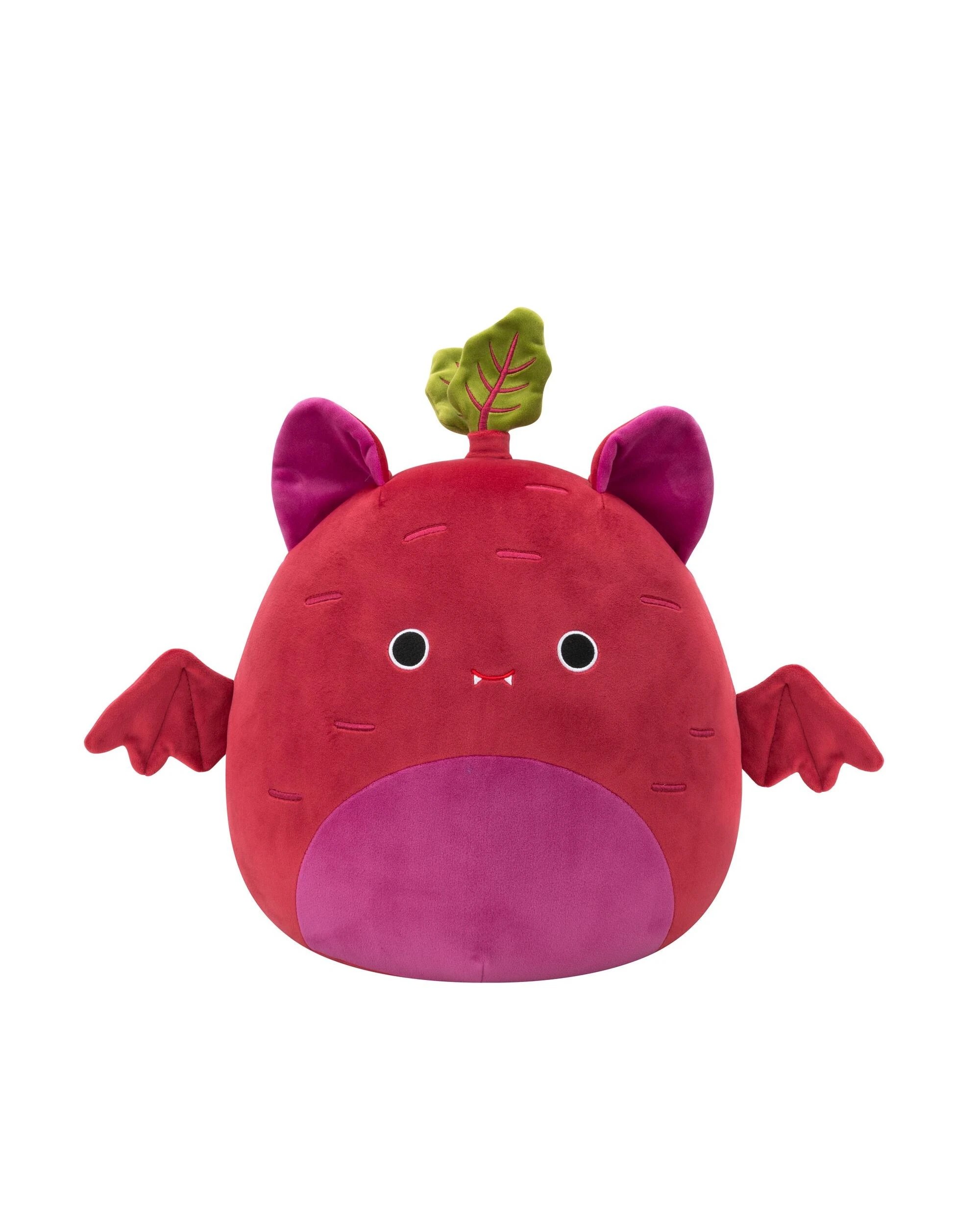 3 Squishmallows Romulus the Beetroot Bat 12 inch Plush, 3 of 5