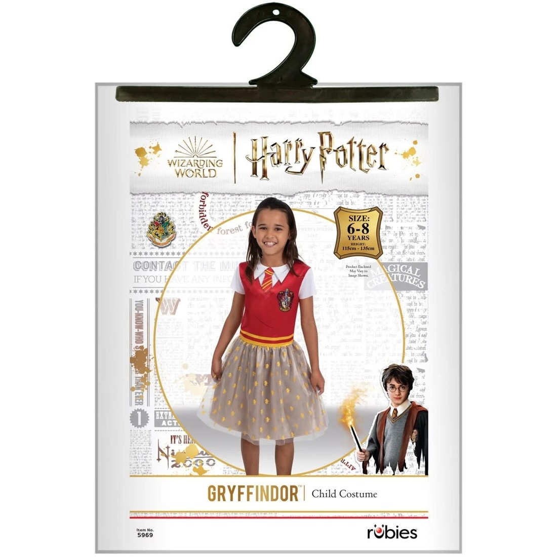 4 Wizarding World Harry Potter Gryffindor Child Costume - Ages 6-8, 4 of 5