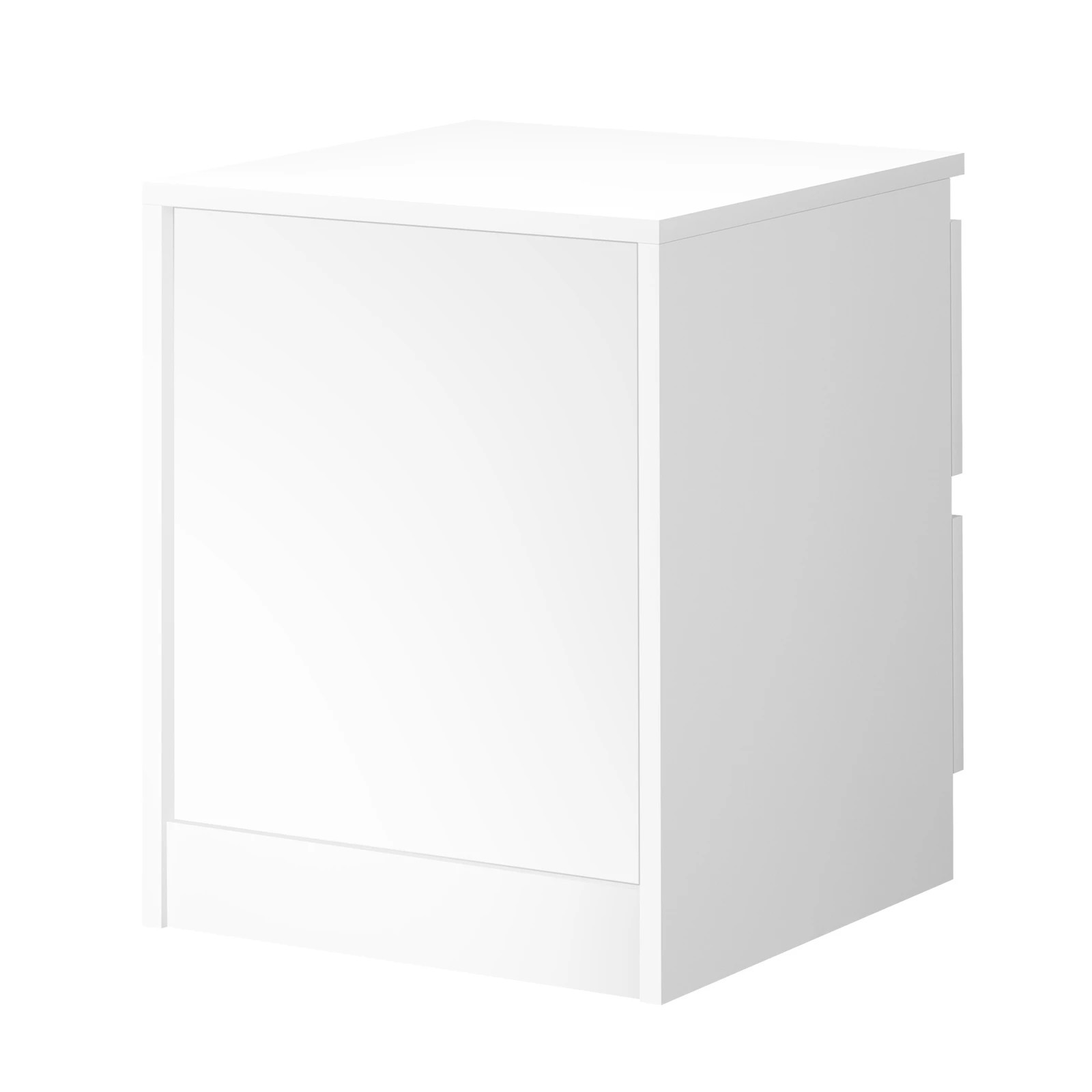 9 Alfordson 2x Bedside Table Nightstand Storage Cabinet Side End Table - White, 9 of 10