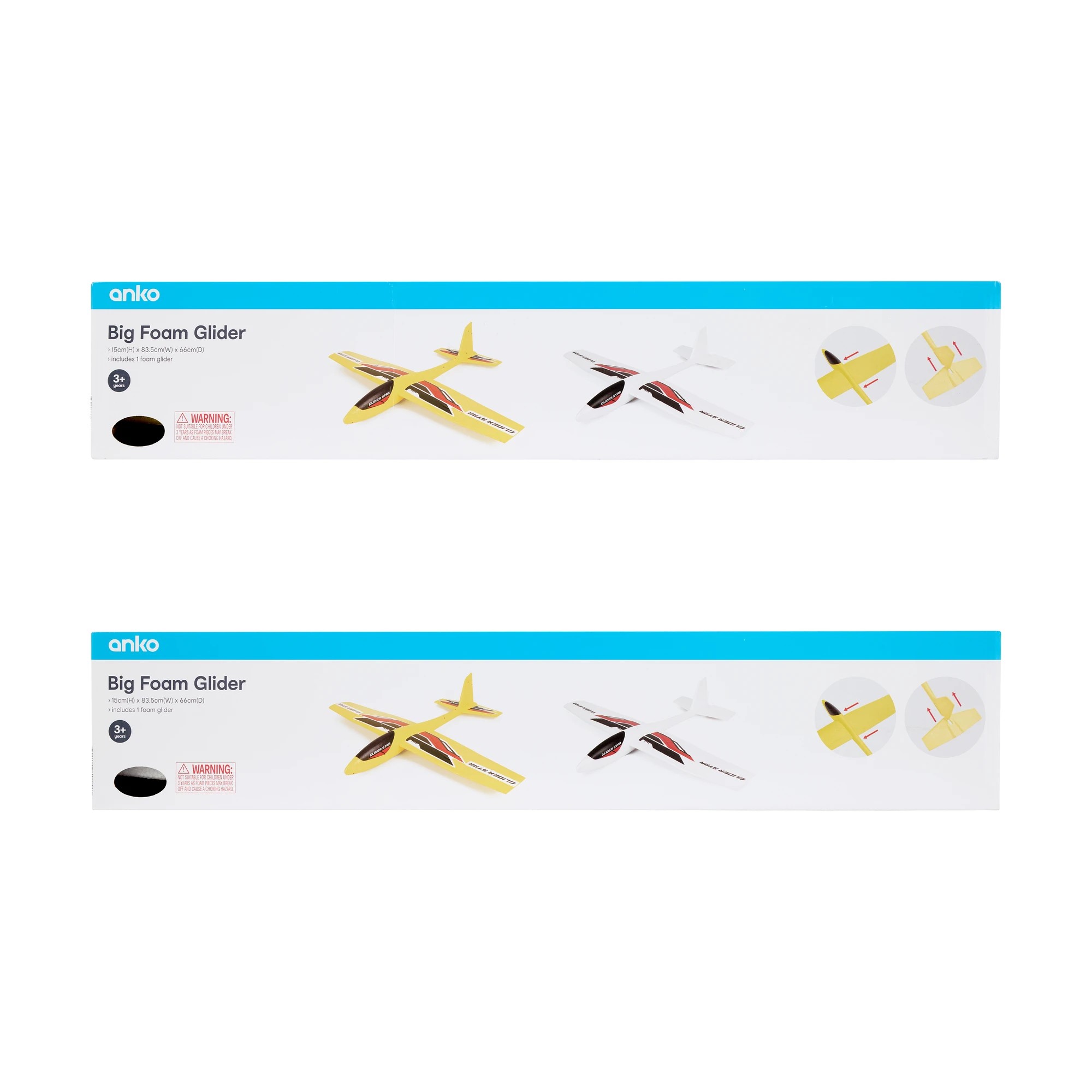 9 Big Foam Glider - Assorted, 9 of 9