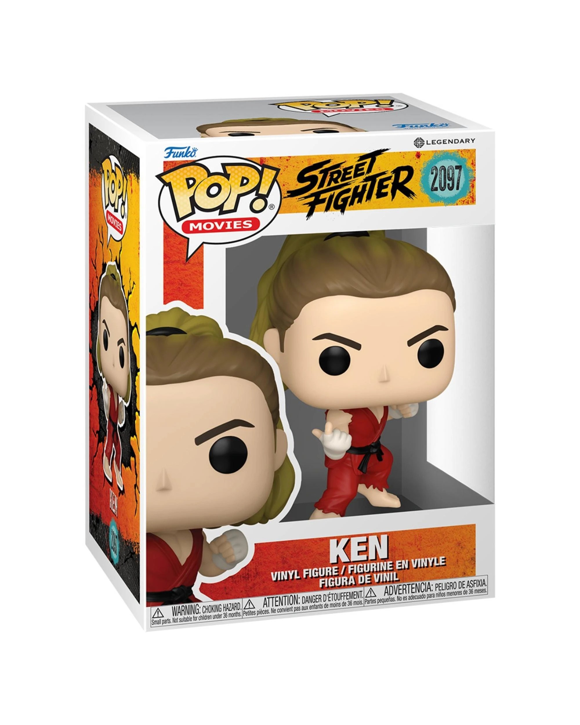 3 Street Fighter - 2026 -  Ken Funko POP! Vinyl, 3 of 3