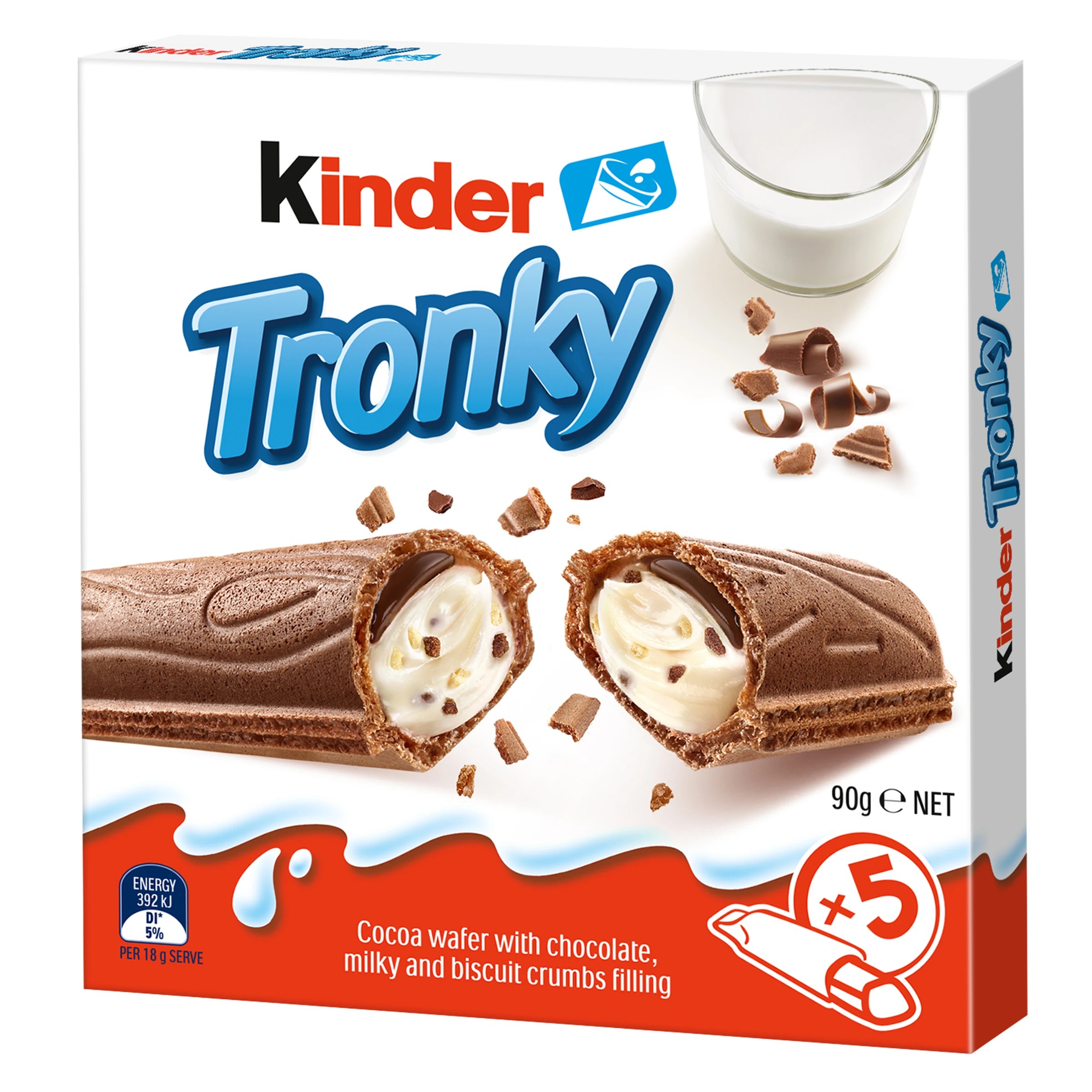 1 5 Pack Kinder Tronky Bar 90g, 1 of 3