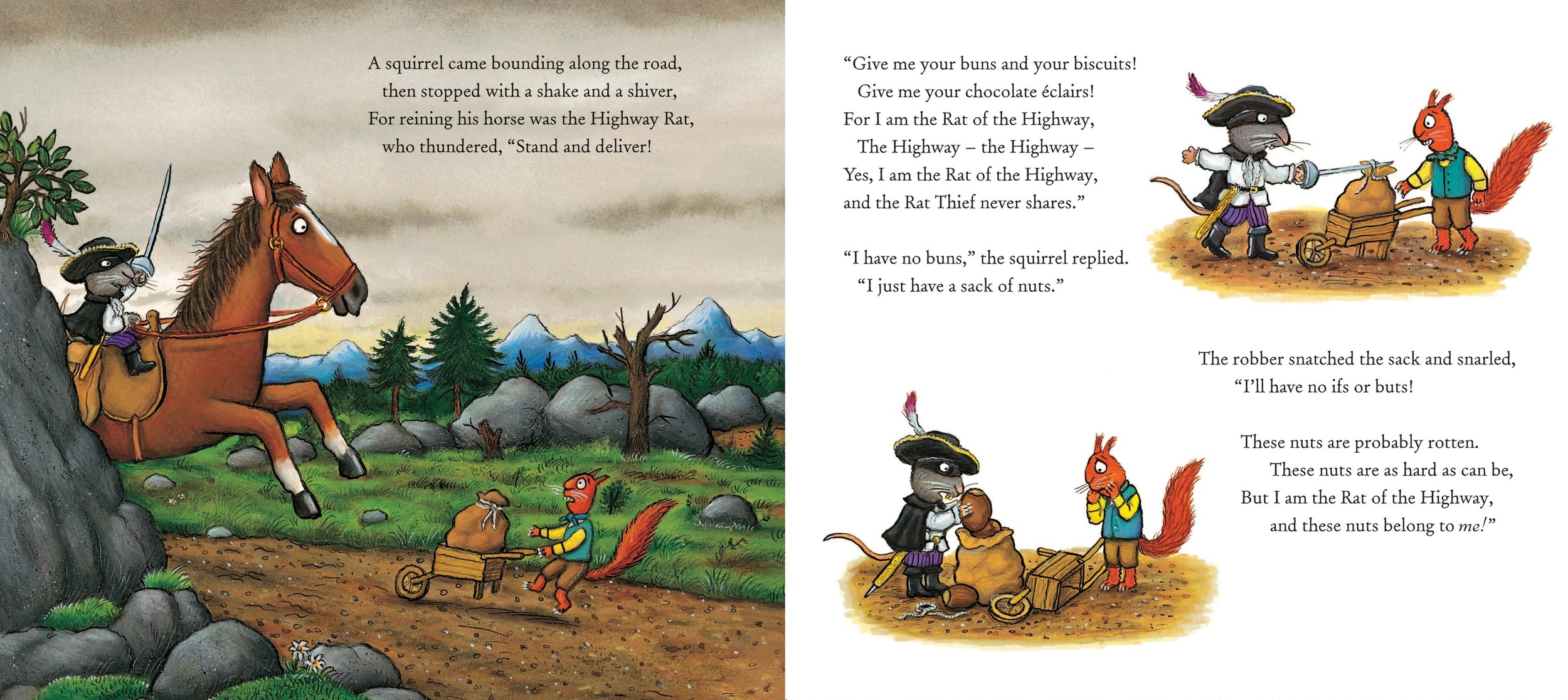 3 The Highway Rat by Julia Donaldson - Book, 3 of 3
