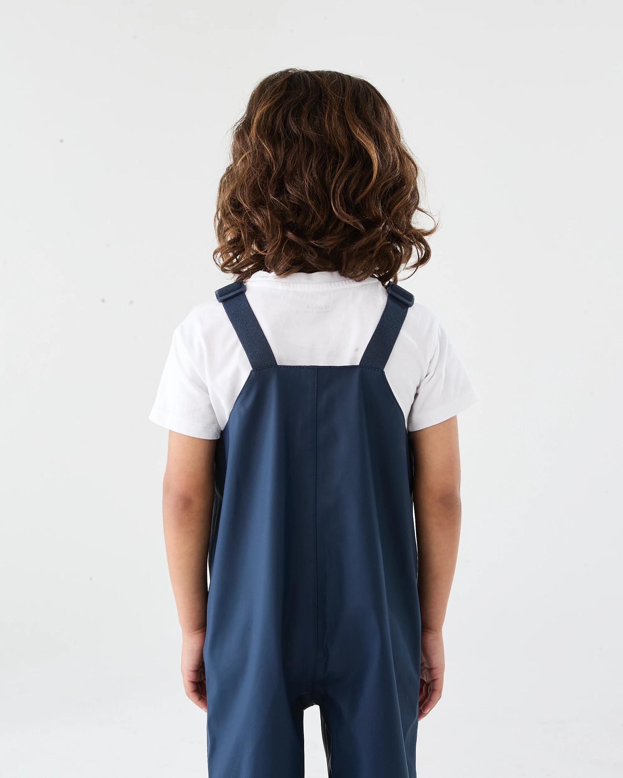 4 Overalls Dress Navy, 4 of 6