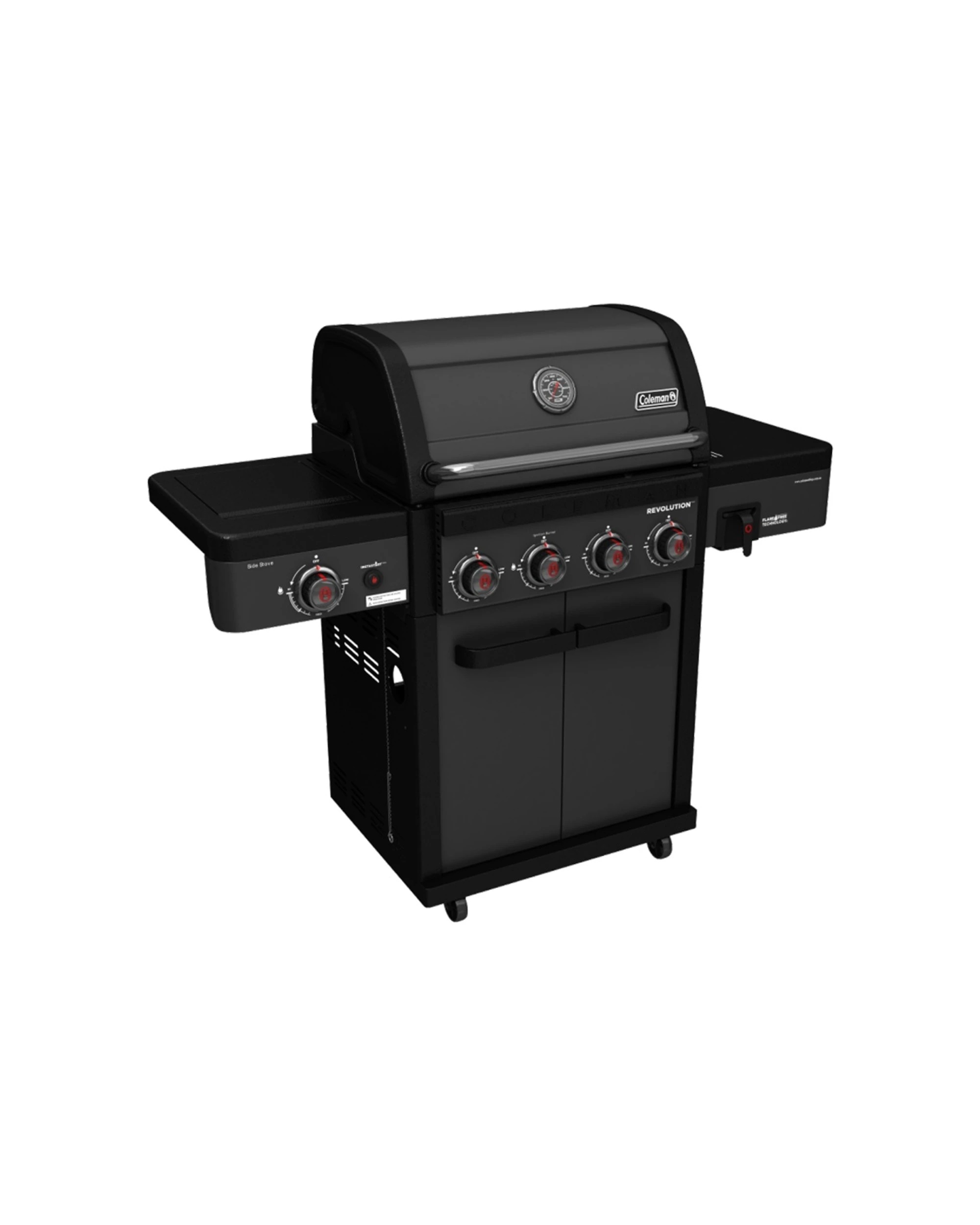 2 Coleman Revolution 4 Burner Kitchen With Sink And Fridge Module - Matt - Black, 2 of 4